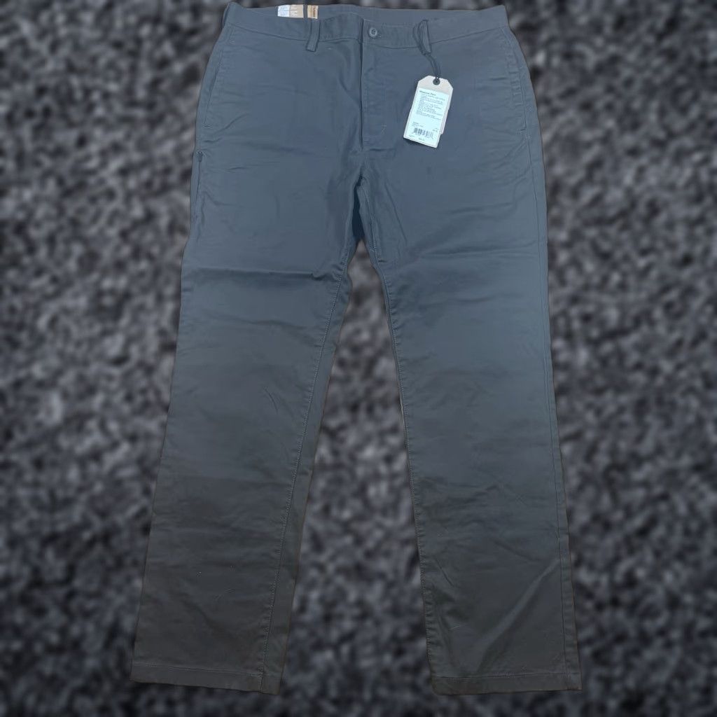 Prana NWT prAna Westover Pants Mens 36x30 Tapered Leg Dark Iron Gray Chino Size 36 Regular Mens Gender: Mens Size US 36 / EU 52 - 1 Thumbnail