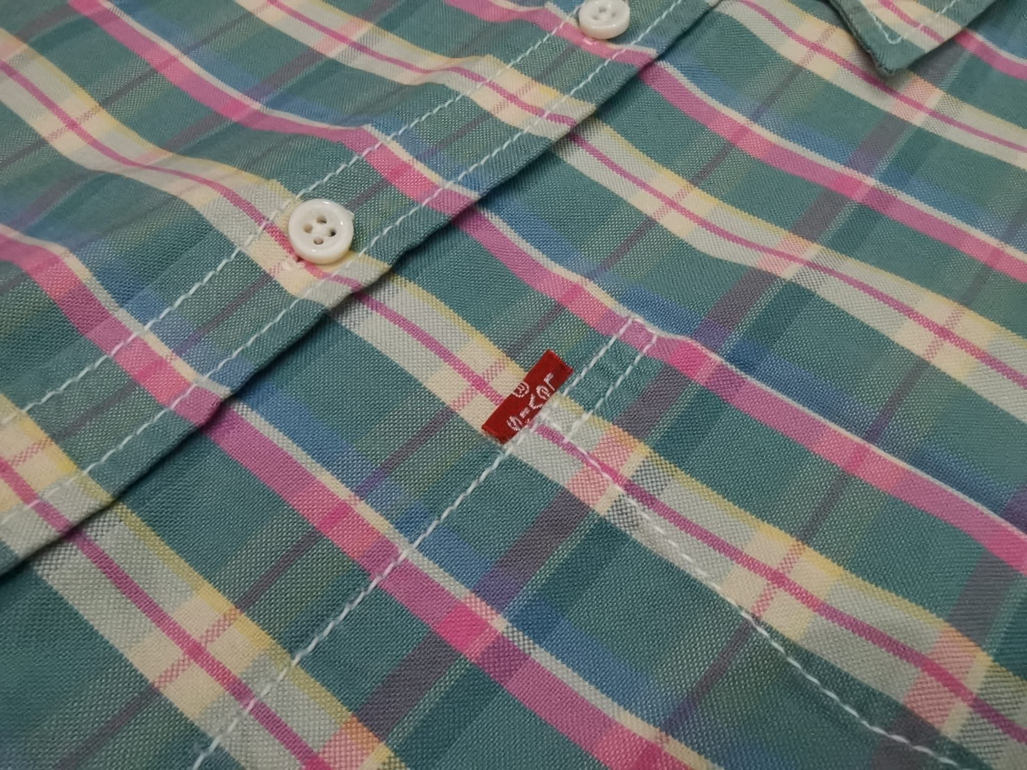 Levi's Levis RED TAB button up M 7117 Size US M / EU 48-50 / 2 - 4 Thumbnail