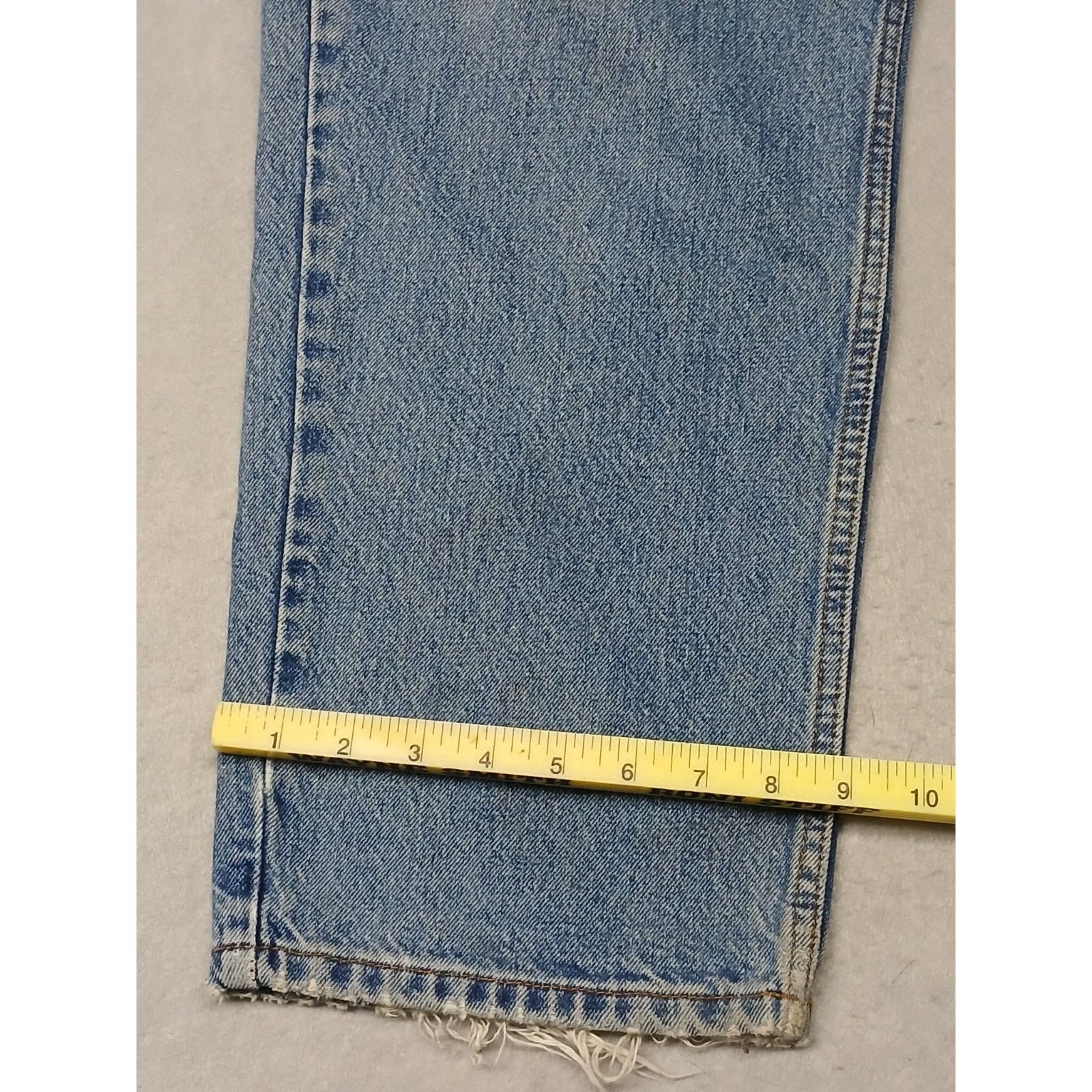 Other Member's Mark (38x29) Mens Relaxed Straight Blue Denim Jeans Size US 38 / EU 54 - 2 Thumbnail