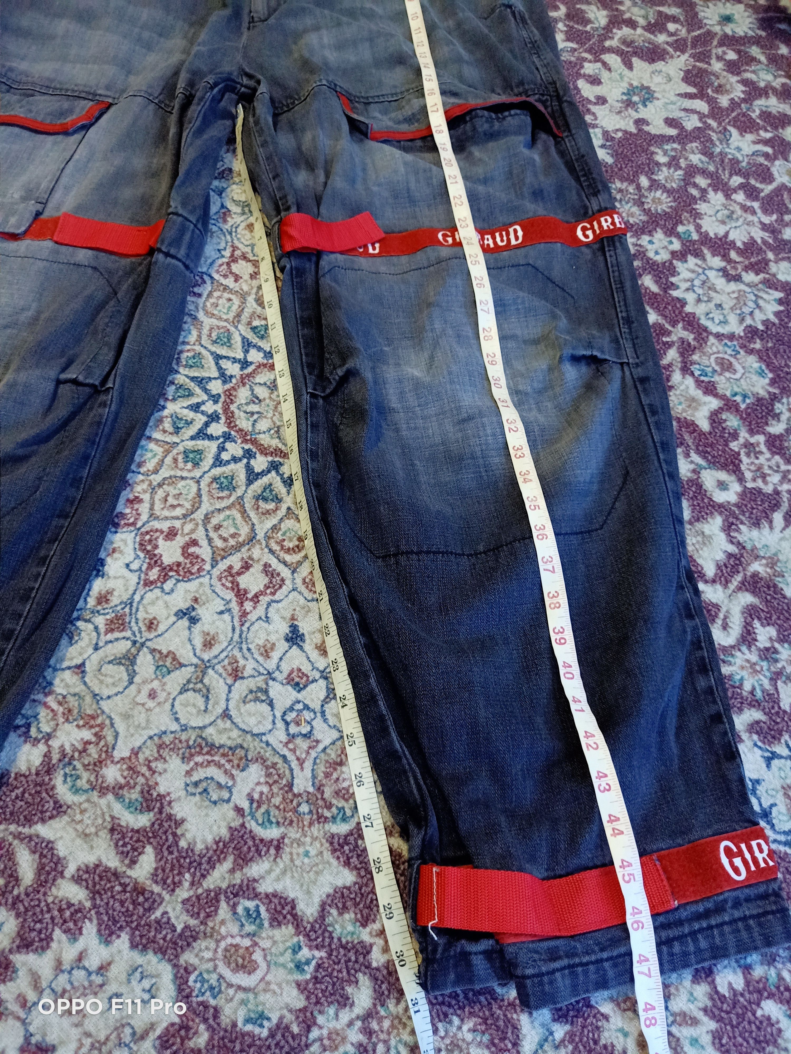 Marithe + Francois Girbaud marithé françois girbaud shuttle tape baggy jeans style Size US 36 / EU 52 - 10 Thumbnail