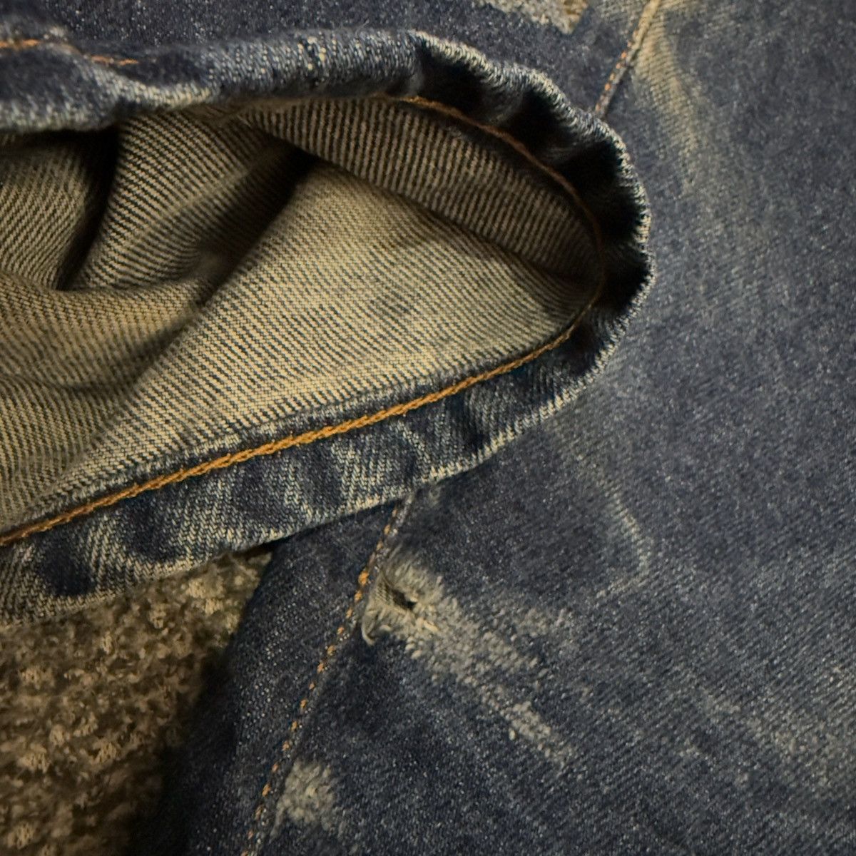 Denim & Co. 90s Gap S102571 Blue Denim Pants Made in Italy W31 L34 Size US 31 - 14 Thumbnail