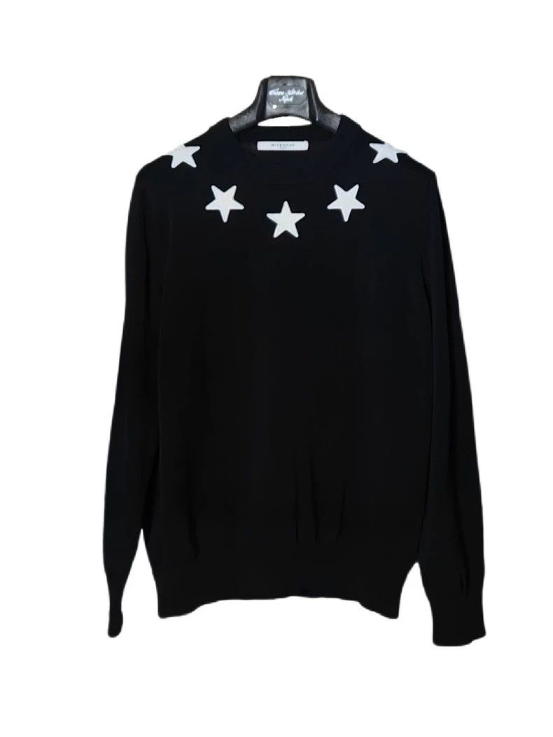 Givenchy Givenchy Runway Star Embroidered Five-pointed Star T-Shirt Size US XL / EU 56 / 4 - 2 Thumbnail