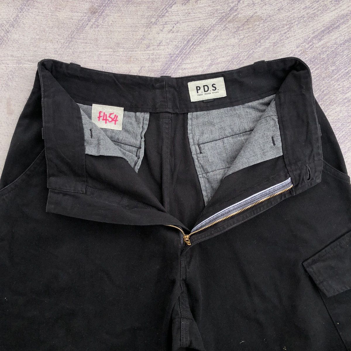 All Blacks Vintage Black pds Cargo Free Style Multpocket Pants Size US 29 - 7 Thumbnail