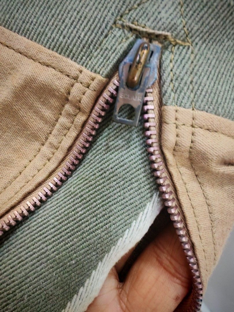 Vintage 40s–50s Plazanet French Army Jodhpurs Riding Pants Size US 30 / EU 46 - 5 Thumbnail