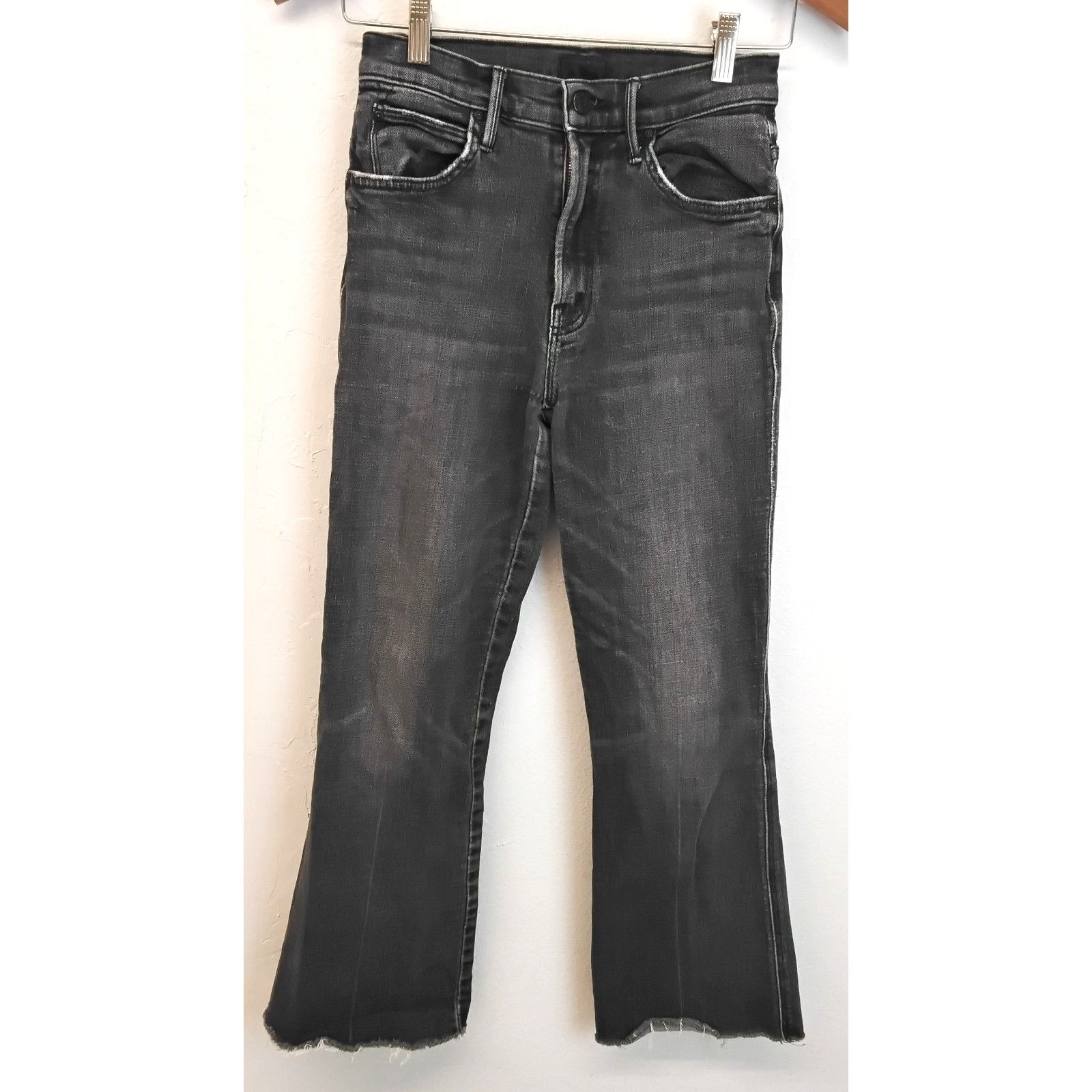 MOTHER Mother Denim Jeans Women's 25 Black The Desperado Ankle Size 25" / US 0 / IT 36 - 1 Thumbnail