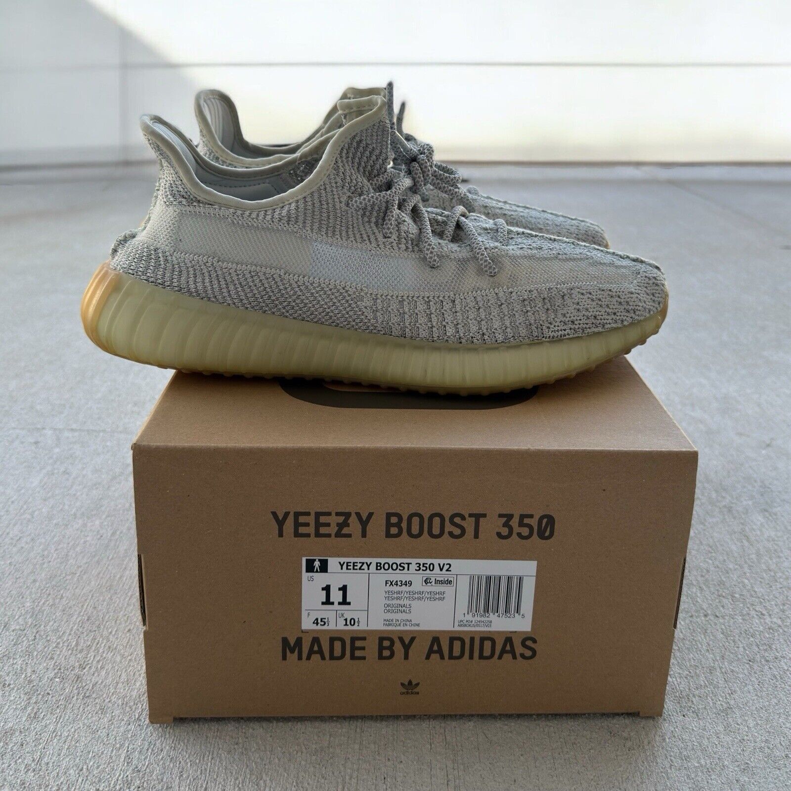 Adidas × Yeezy adidas Yeezy Boost 350 V2 Yeshaya Reflective FX4349 Size 11 Size US 11 / EU 44 - 3 Thumbnail