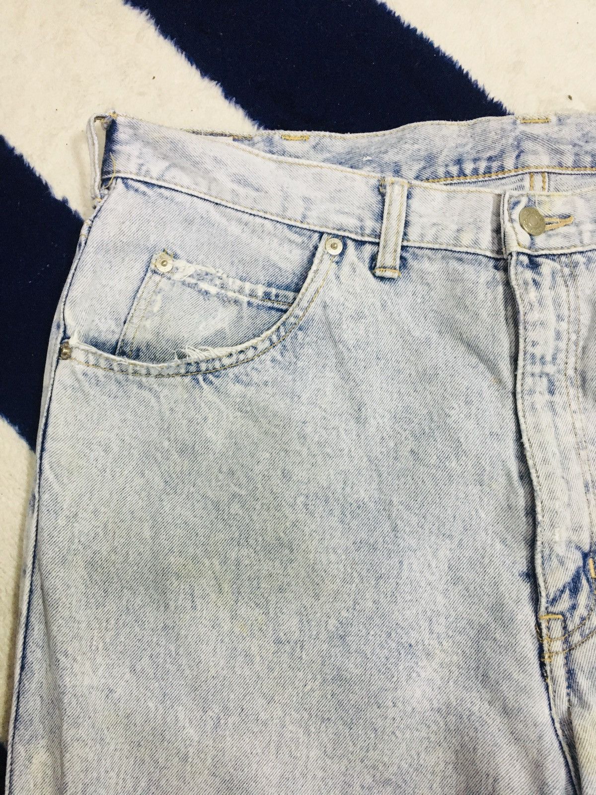 Edwin × Japanese Brand Edwin Distressed Jeans (18) Size US 36 / EU 52 - 6 Thumbnail