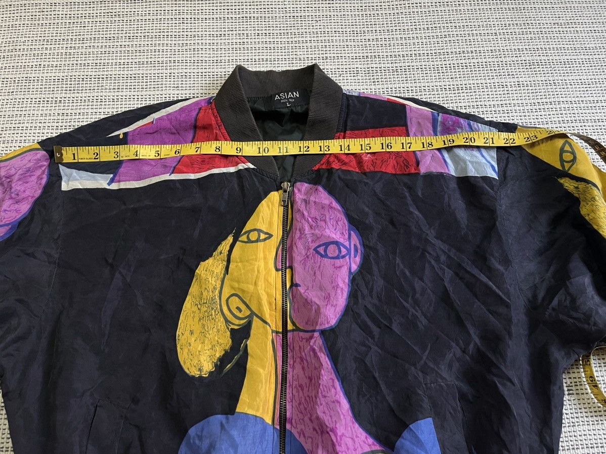 Vintage Vintage Picasso bomber Jacket Size US L / EU 52-54 / 3 - 7 Thumbnail