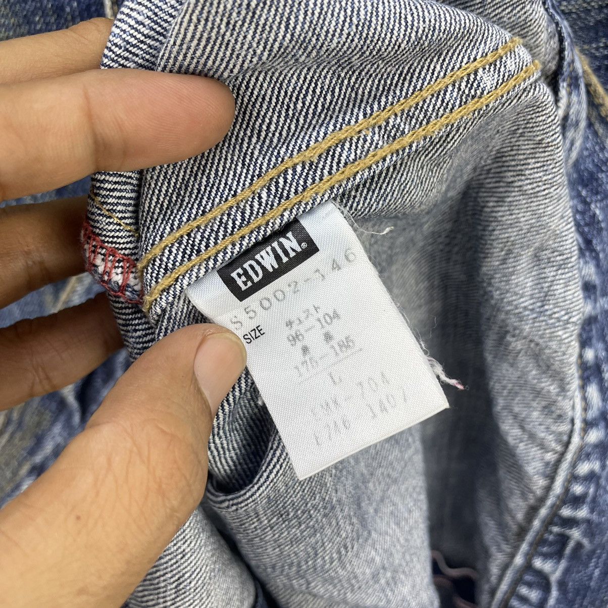 Edwin 🔥Vintage Edwin Lot 505 Selvedge Jacket Size US S / EU 44-46 / 1 - 11 Thumbnail