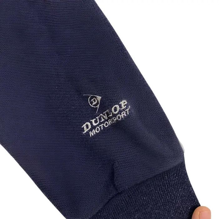 Dunlop Vintage DUNLOP MOTORSPORT RACING Half Zipper Tee Shirt Size US L / EU 52-54 / 3 - 4 Thumbnail