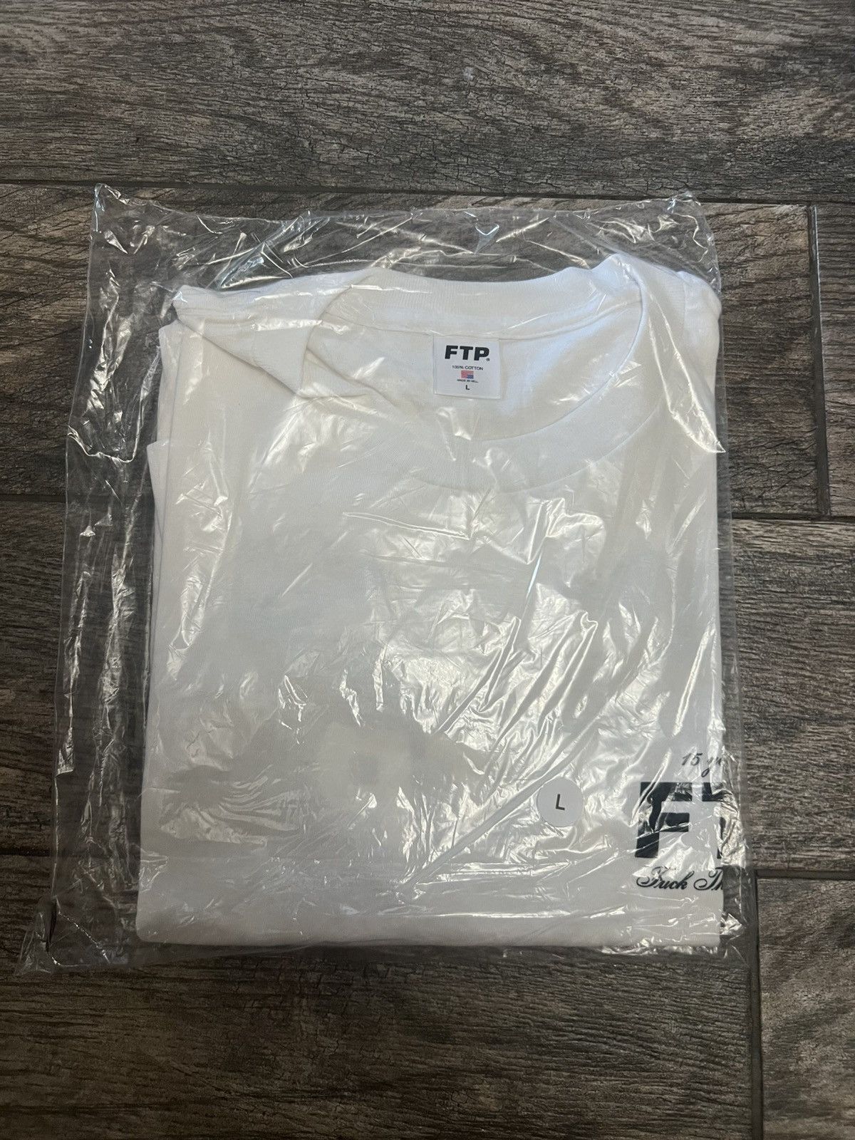 Fuck The Population FTP 15 Year Anniversary Logo Tee (Size Large) Size US L / EU 52-54 / 3 - 3 Thumbnail