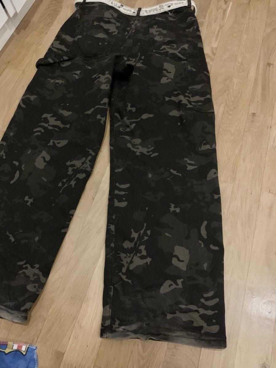 Japanese Brand Washed vintage super baggy pants Size US 31 - 3 Thumbnail