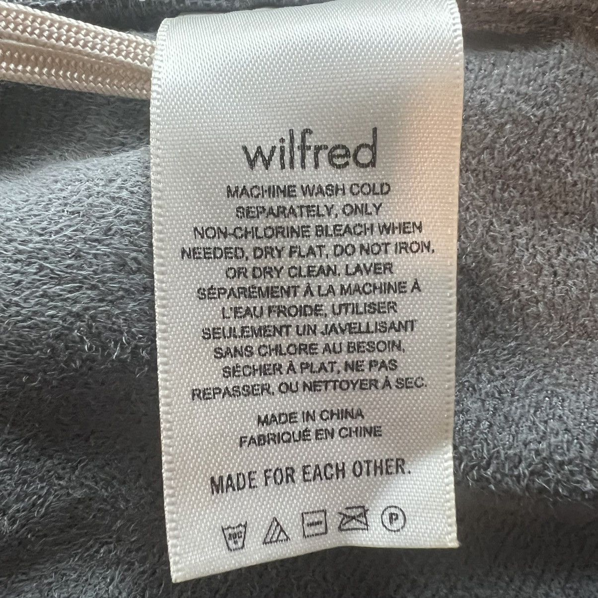 Aritzia Aritzia Wilford “Angie“ Gray Leather Skirt Size 28" / US 6 / IT 42 - 4 Thumbnail