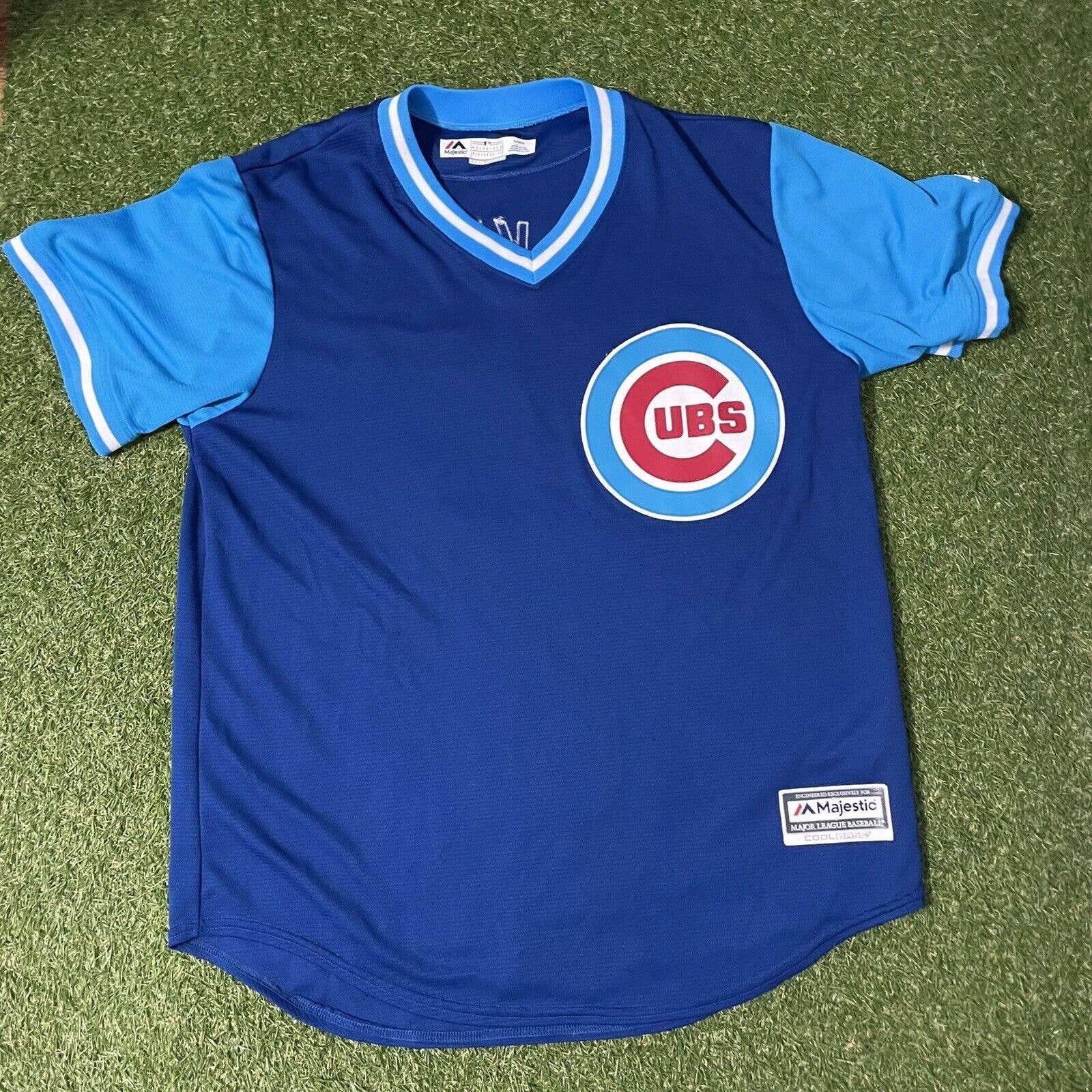 Kris Bryant Majestic Jersey Chicago Cubs, Men's Fashion, Coats