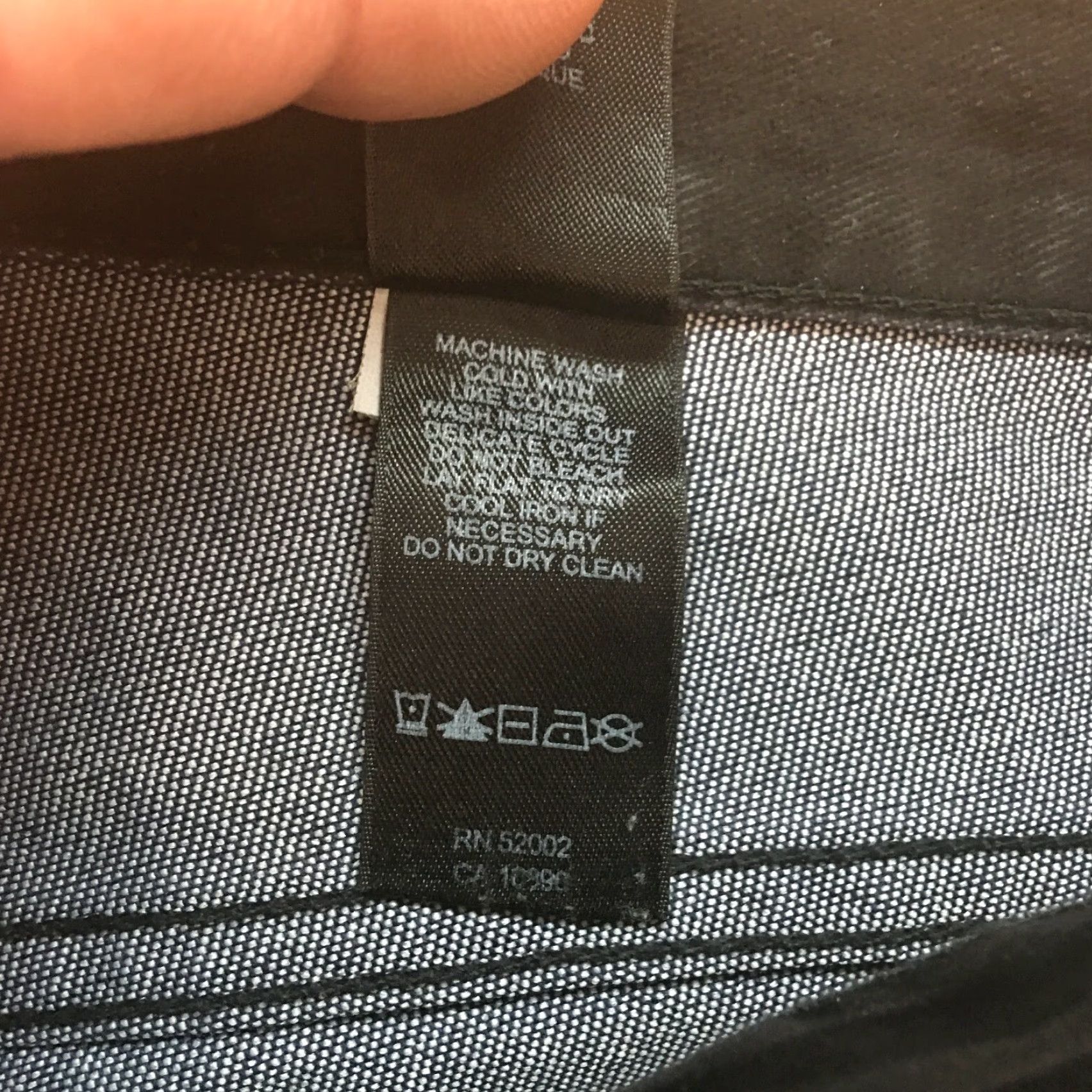 DKNY VINTAGE? DKNY Jeans EST 1989 Trade Mark Womens Casual Denim Black Jeans Size 11 Size 32" / US 10 / IT 46 - 5 Thumbnail