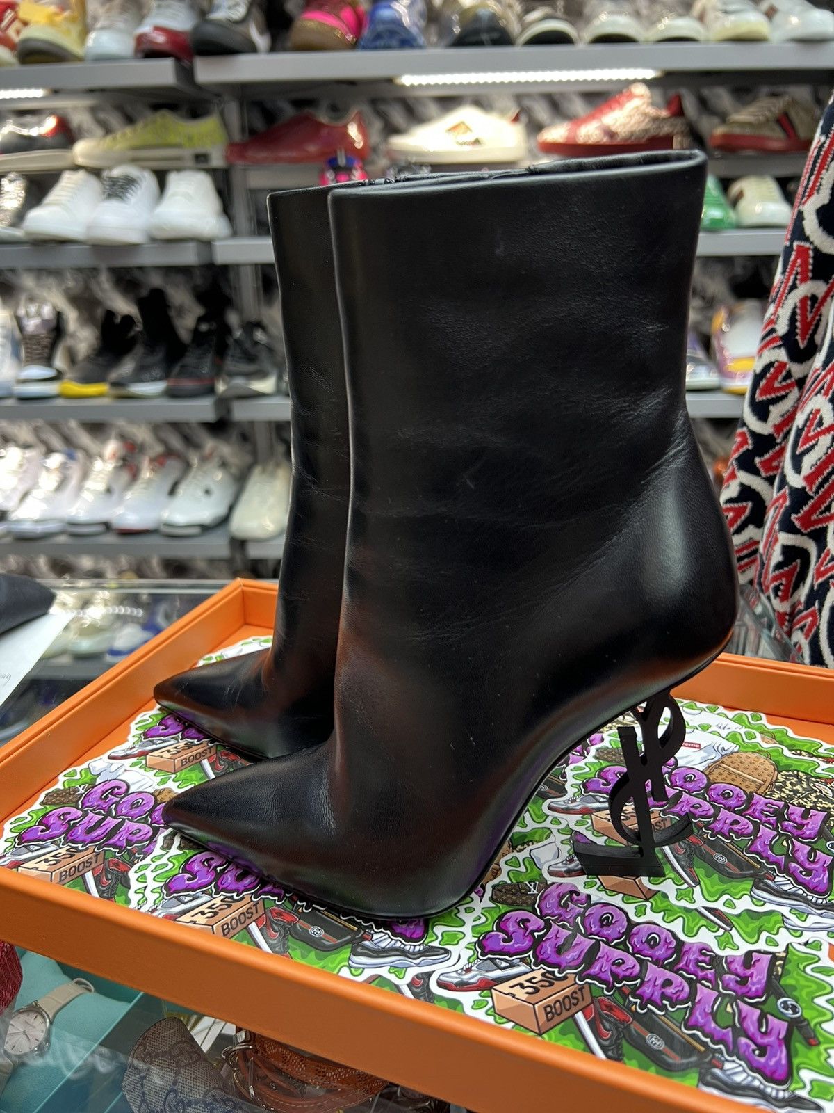 Saint Laurent Paris Saint Laurent Ankle Boots Size US 4 / IT 34 - 1 Thumbnail
