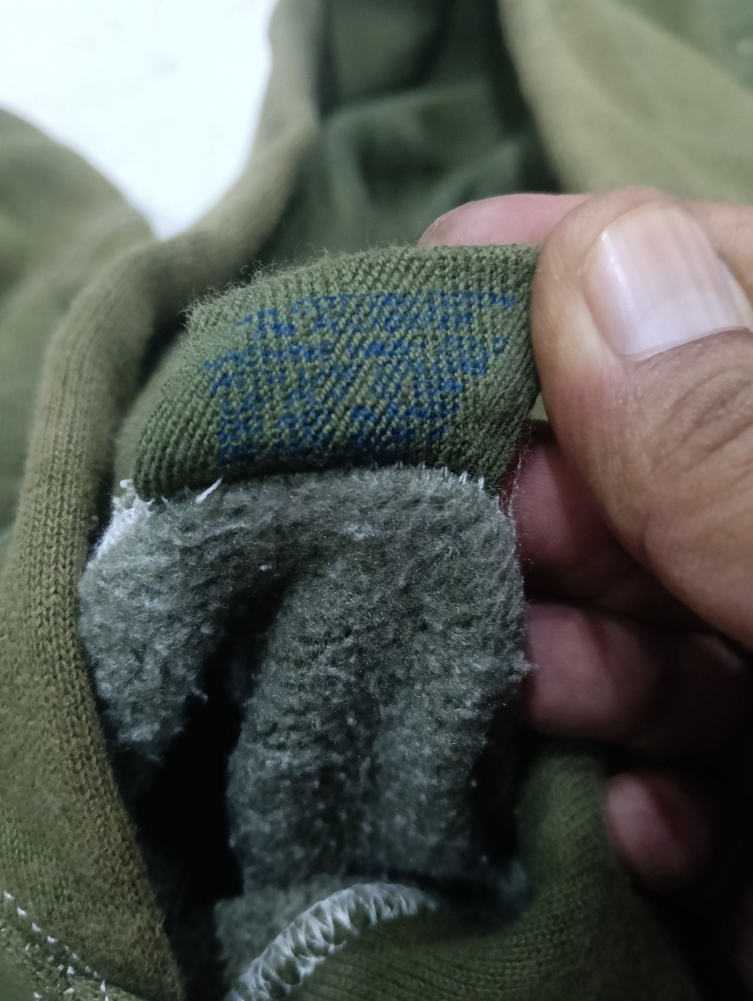 Vintage Rare Vintage Hoodie Like Army Size US XL / EU 56 / 4 - 6 Thumbnail