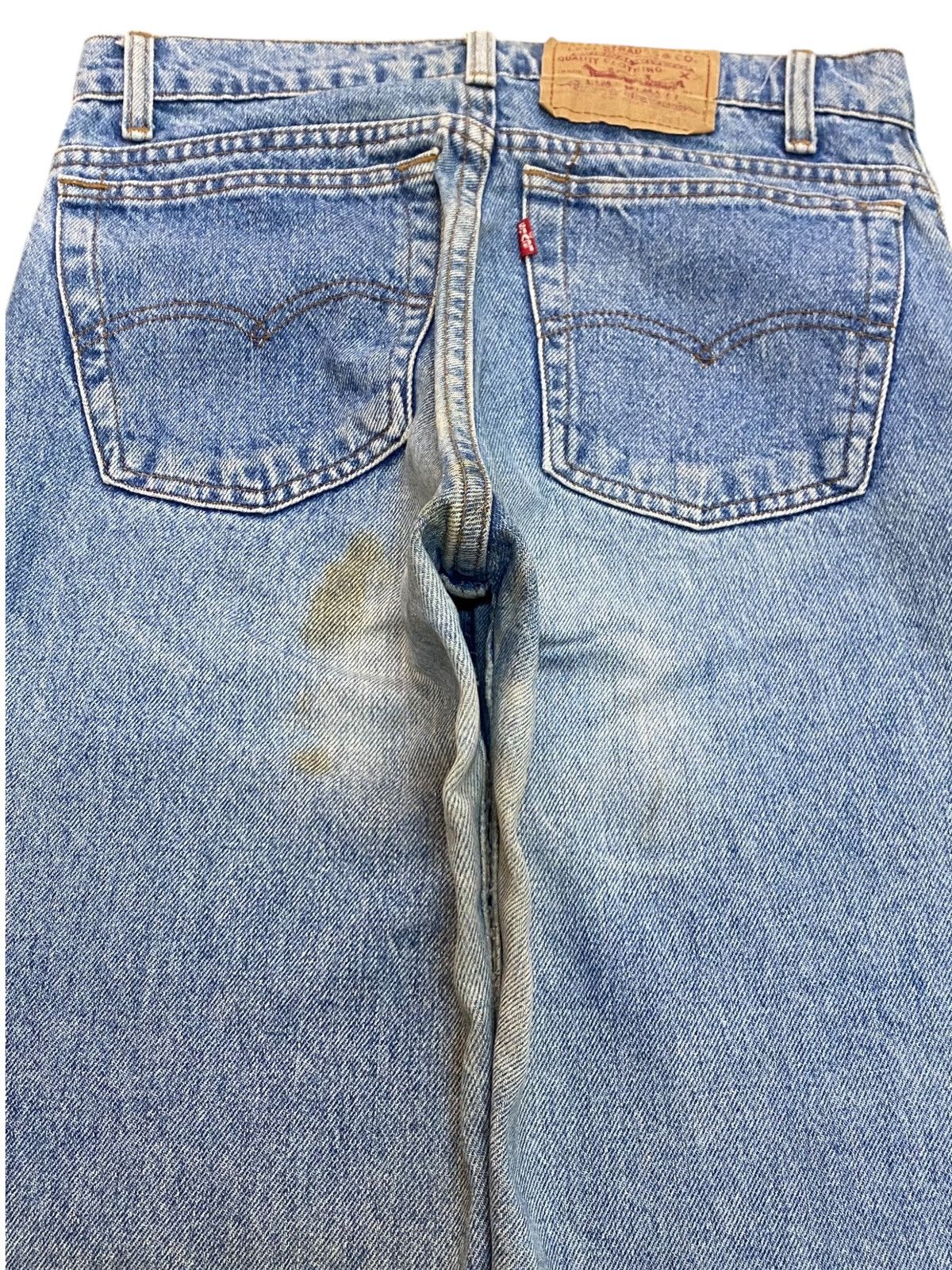 Levi's Vintage Levis505 90’s Faded Grunge Loose Jeans Size US 29 - 4 Thumbnail