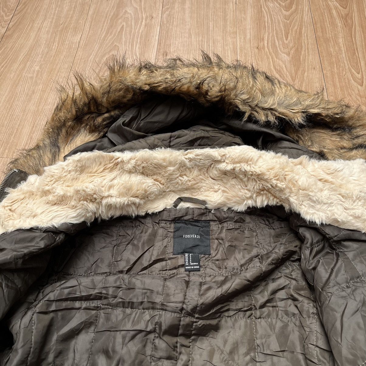Forever 21 2000S Forever 21 Fur & Faux Jacket LGB Style Size S / US 4 / IT 40 - 6 Thumbnail