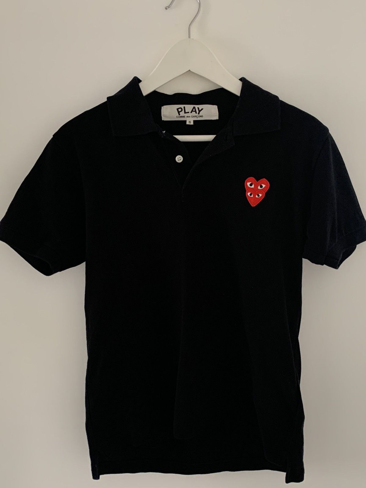 Comme des Garcons Comme Des Garçons Play Black Polo Size S / US 4 / IT 40 - 1 Thumbnail