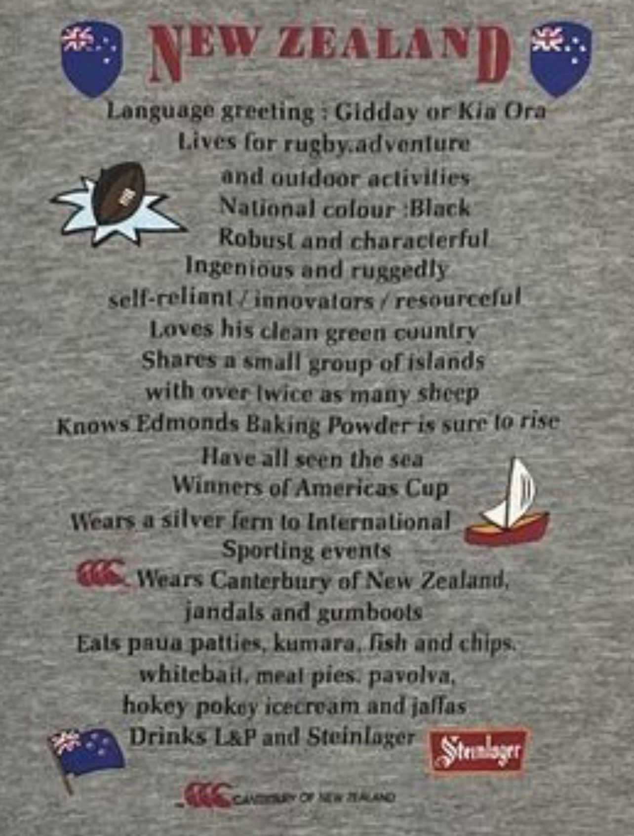 Canterbury of New Zealand CANTERBURY NEW ZEALAND Crew Neck T Shirt #1540/AZ Size US M / EU 48-50 / 2 - 2 Thumbnail