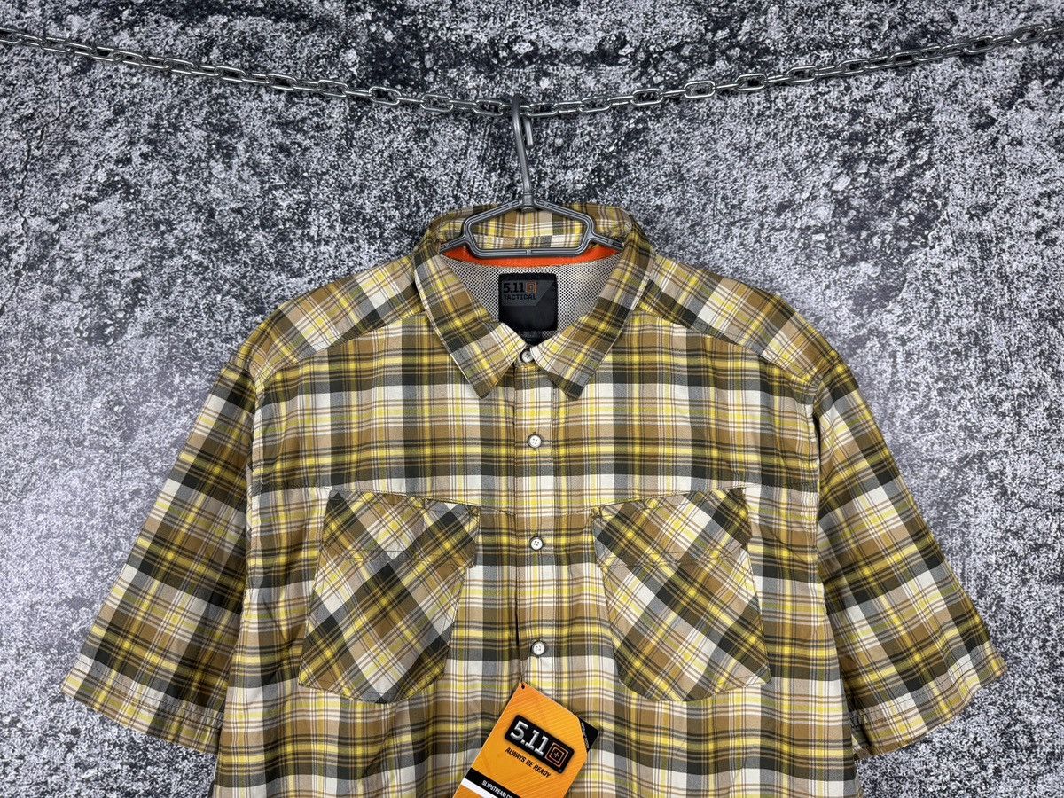 5.11 5.11 Tactical Slipstream Covert Short Sleeve Shirt Army XL Size US XL / EU 56 / 4 - 2 Thumbnail