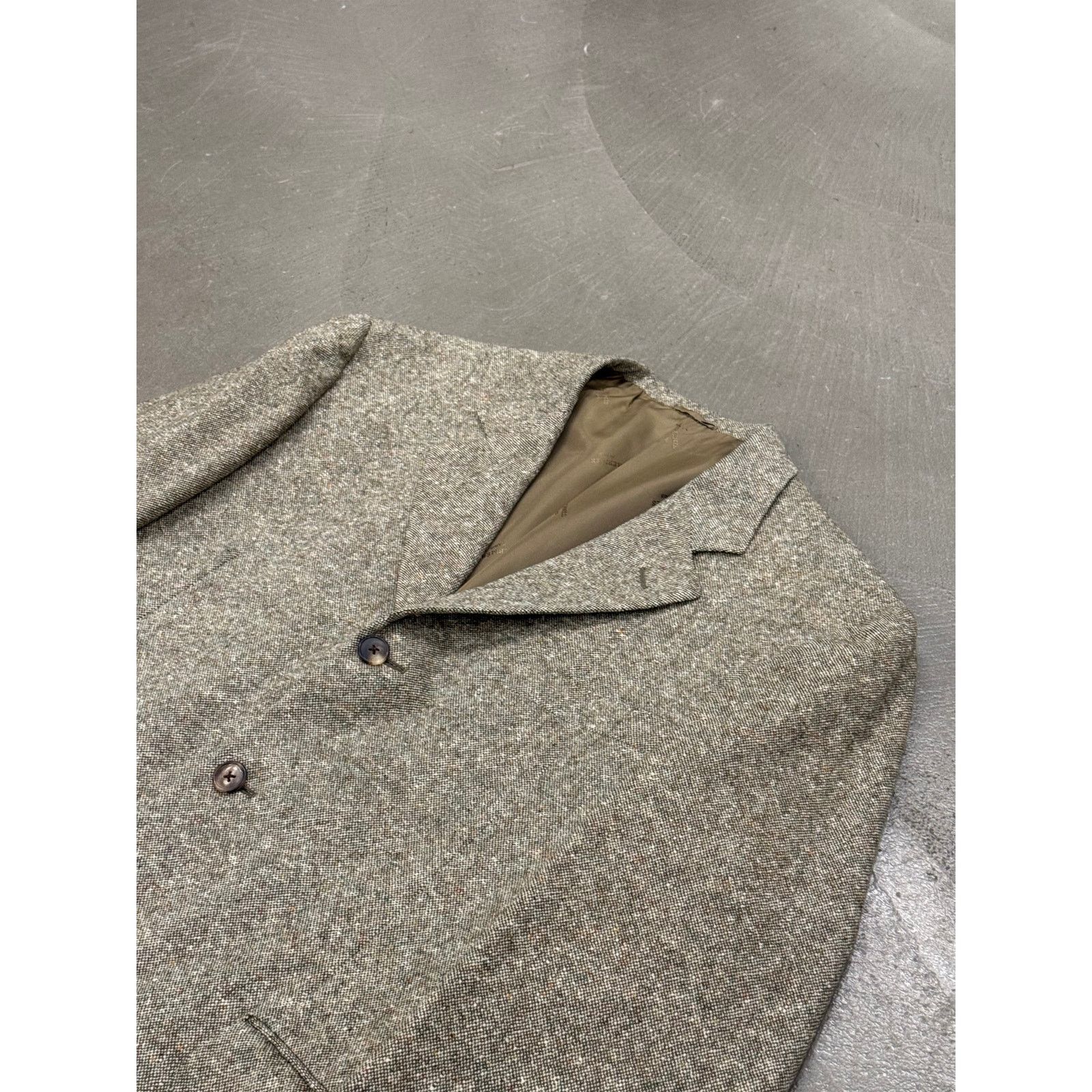 Hermes 1990s Hermes wool tweed suit set Size 50L - 5 Thumbnail