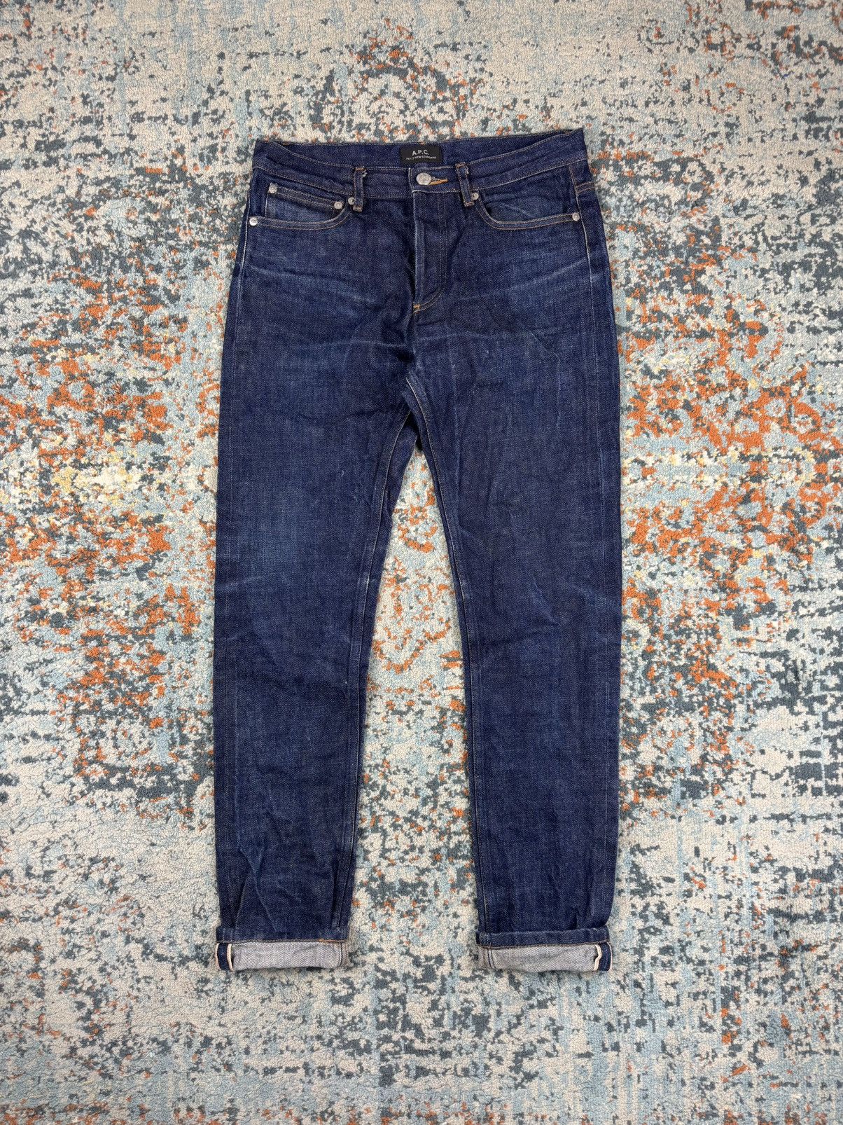 A.P.C. A.P.C Paris petit new standard selvedge denim slim skinny Size US 29 - 1 Thumbnail