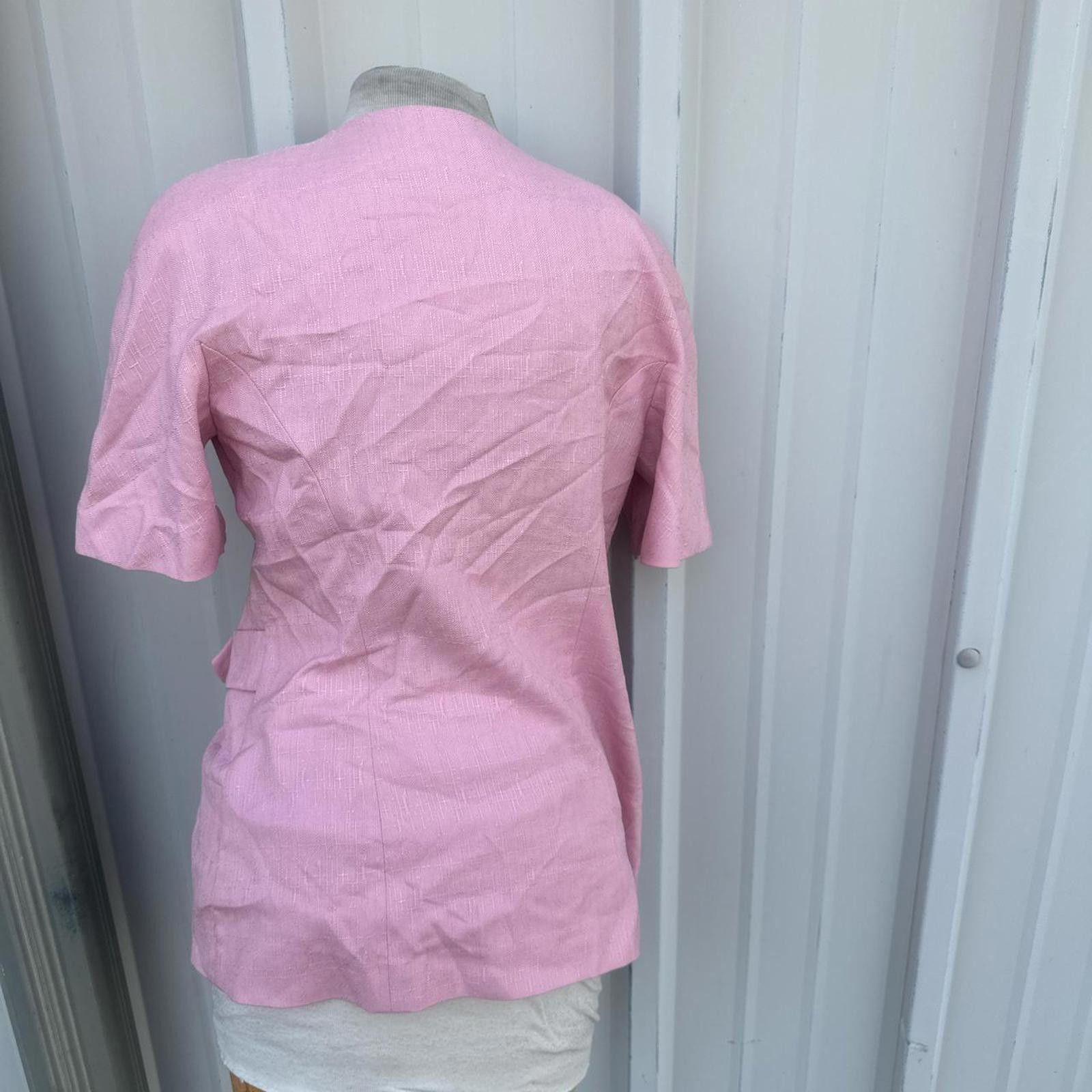 Other Pink vintage 80s button up blazer blazer40 inches bust Size S / US 4 / IT 40 - 2 Thumbnail
