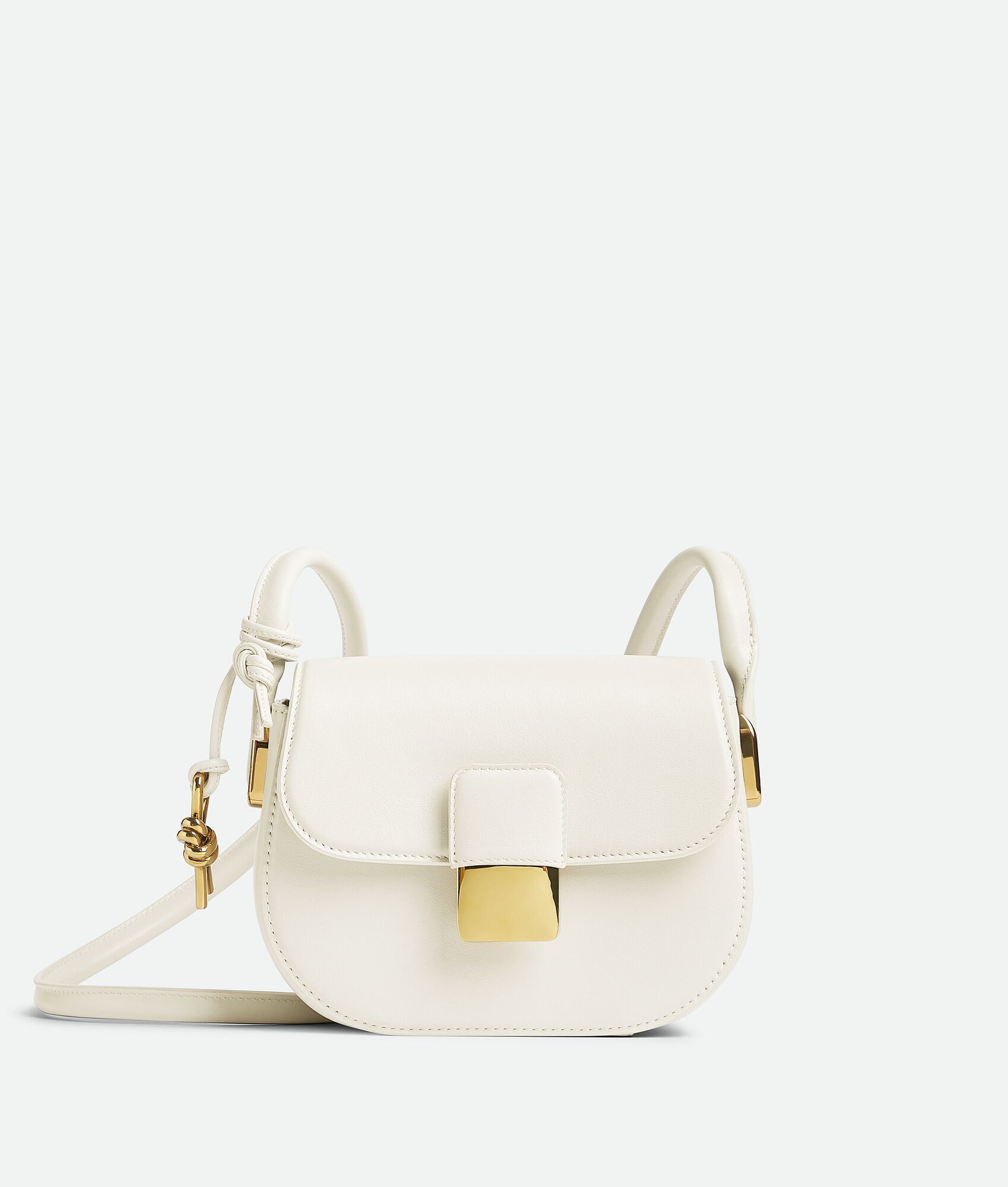 Bottega Veneta o1n1vont0325 Size: OS / Mini Desiree Cross-Body Bag Chalk Size ONE SIZE - 1 Thumbnail