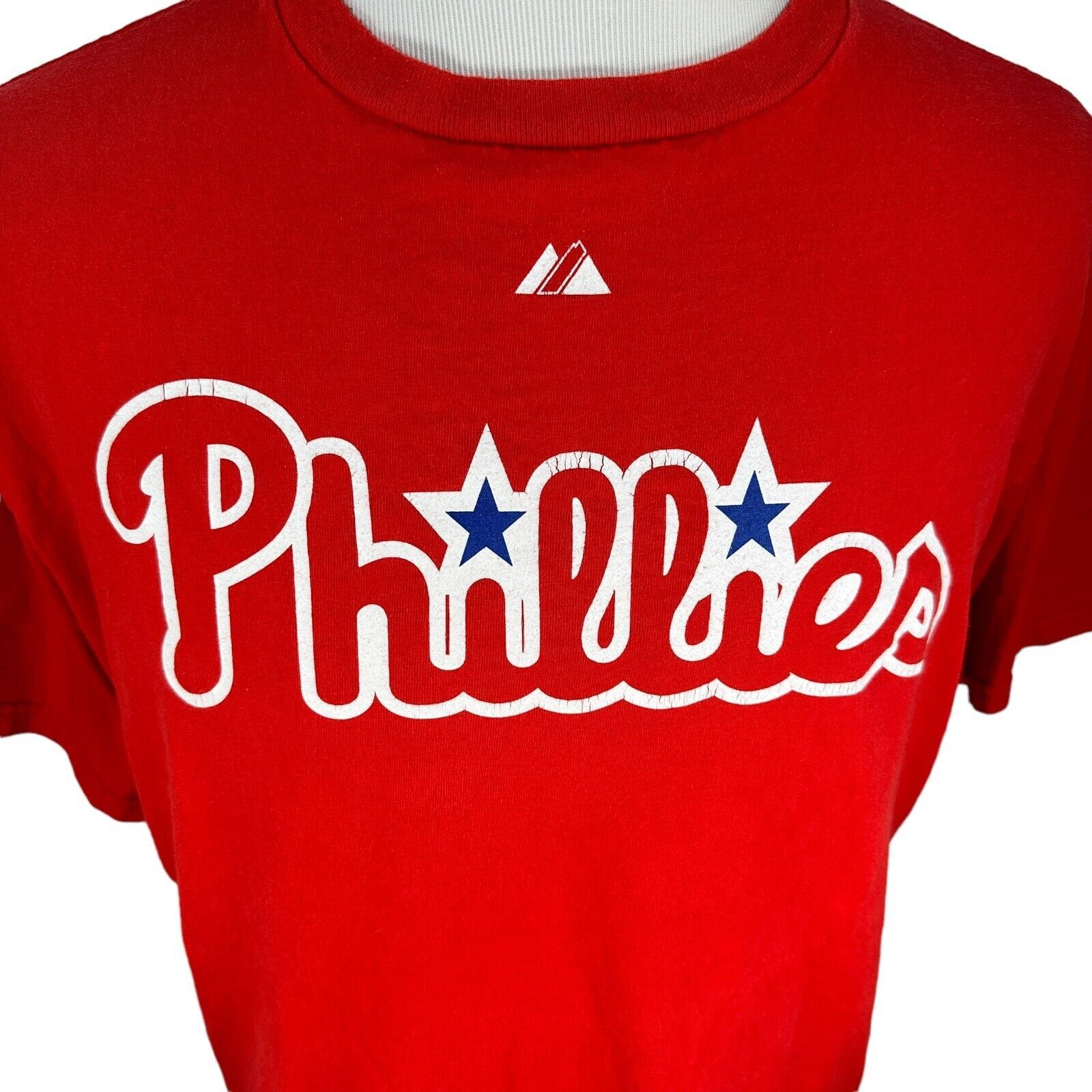Majestic Majestic Philadelphia Phillies Cole Hamels T-Shirt Men L Red Size US L / EU 52-54 / 3 - 2 Thumbnail