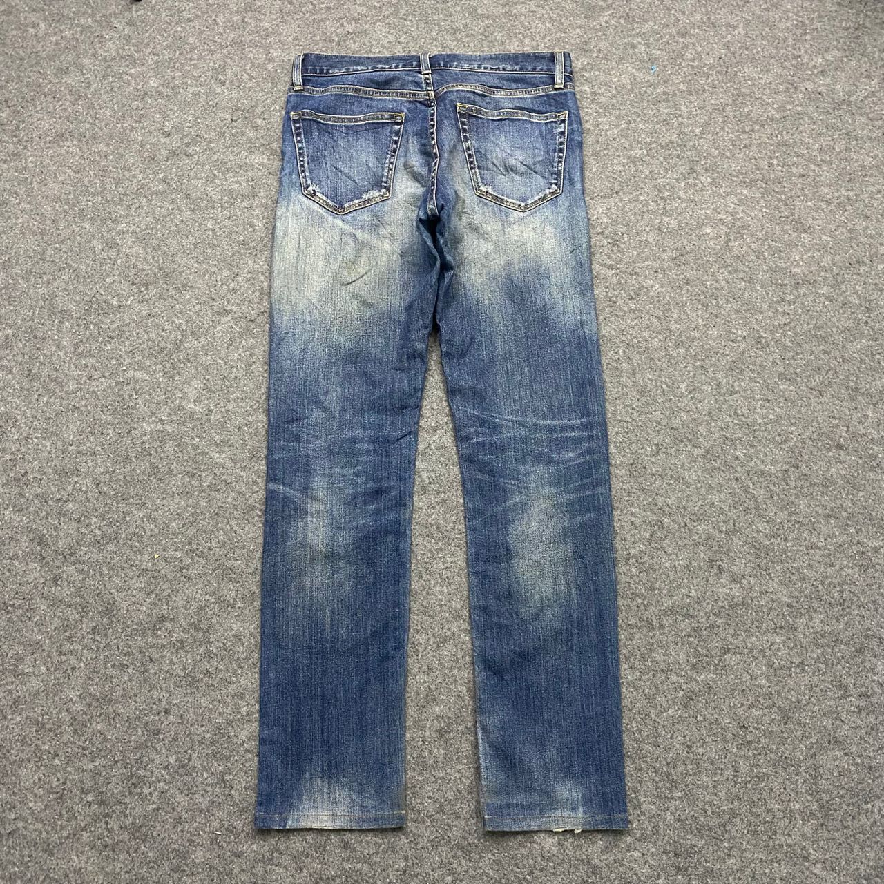 Uniqlo 💥Best Offer💥Vintage Uniqlo Jeans Distressed Denim Size US 32 / EU 48 - 2 Thumbnail