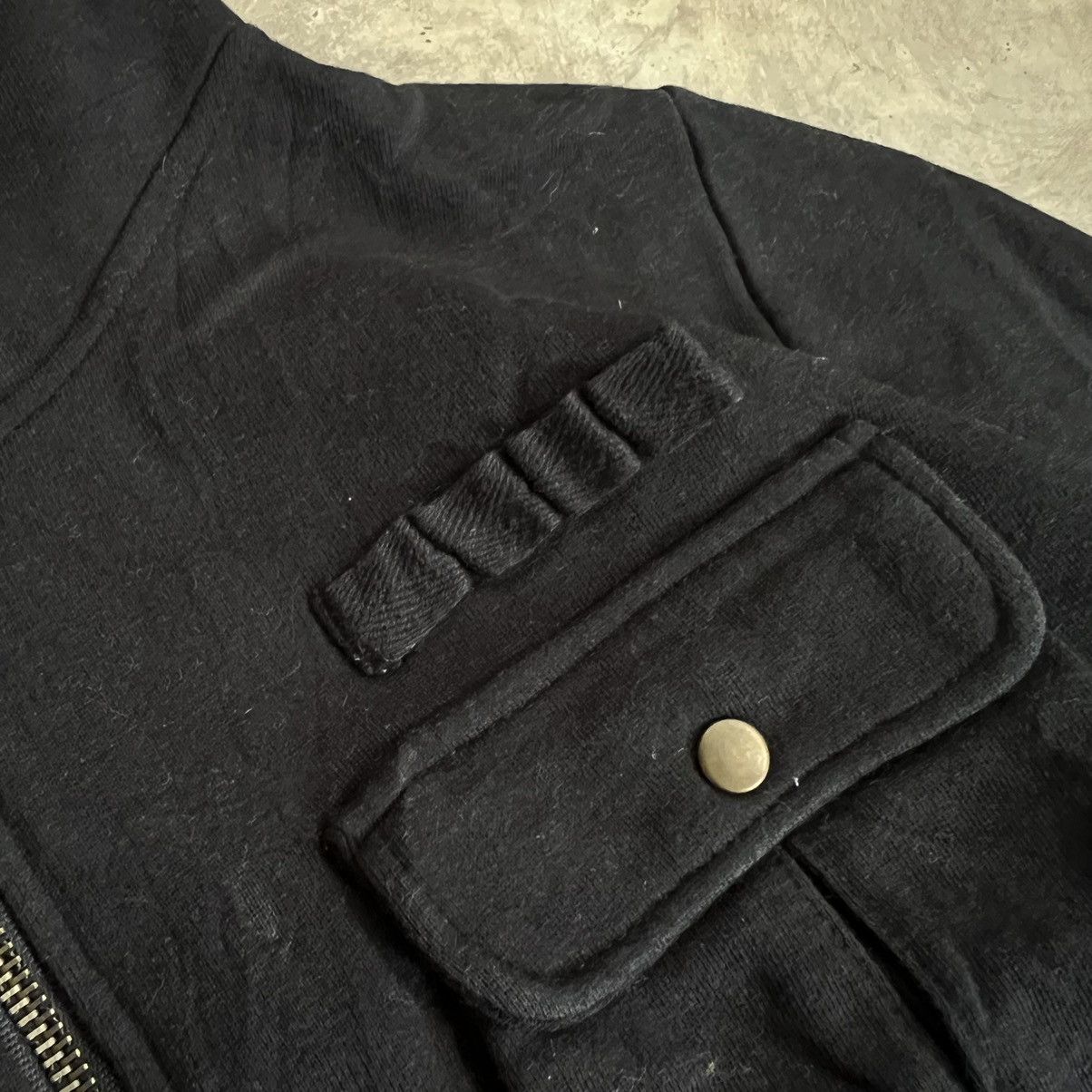 Japanese Brand 2000s Corn Flake Vkei Style Boxy Double Pocket Fur Jacket Size US M / EU 48-50 / 2 - 3 Thumbnail