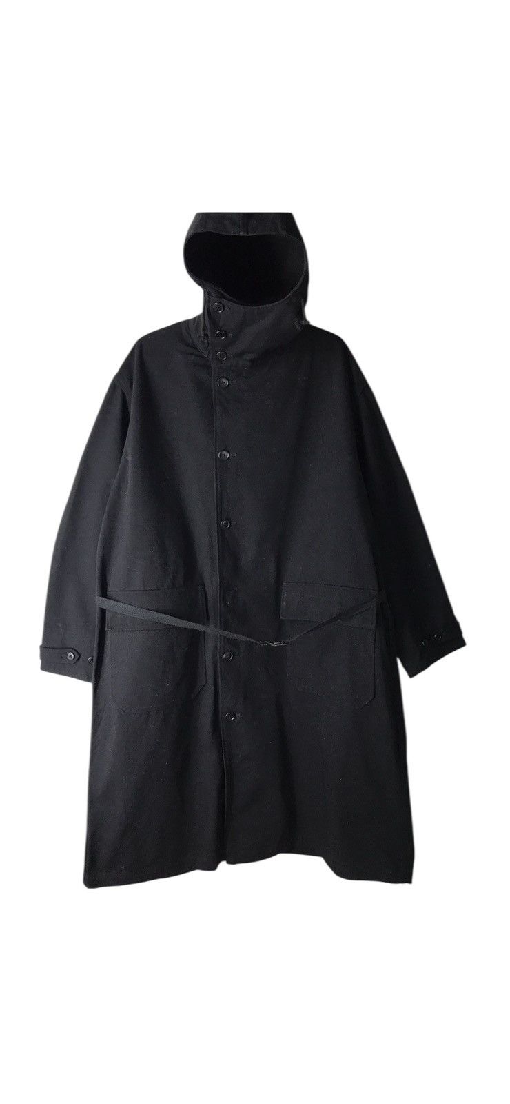 Y's for Men 💥 ARCHIVE YOHJI YAMAMOTO Y's FOR MEN COAT PARKAS WITH BELT Size US M / EU 48-50 / 2 - 8 Thumbnail