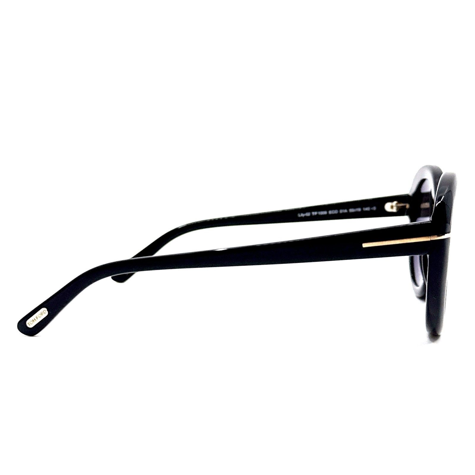 Tom Ford New, TOM FORD Lily-02 Sunglasses TF1009 01A Authentic Size ONE SIZE - 10 Thumbnail