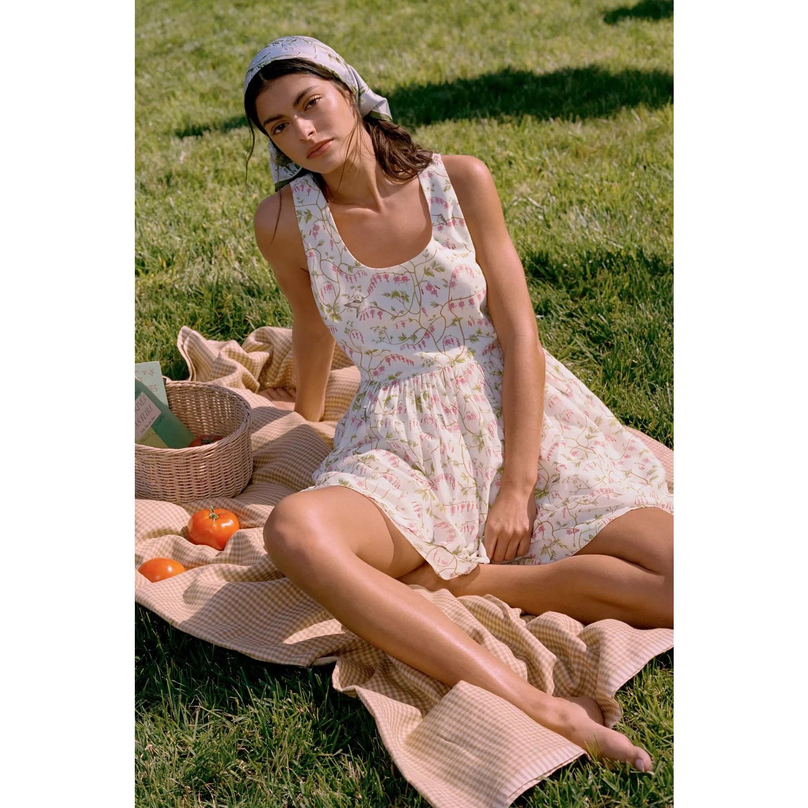 Anthropologie × Rachel Antonoff New Eliana Sleeveless Babydoll Mini Dress $288 XXL Size XXL / US 16-18 / IT 52-54 - 1 Thumbnail