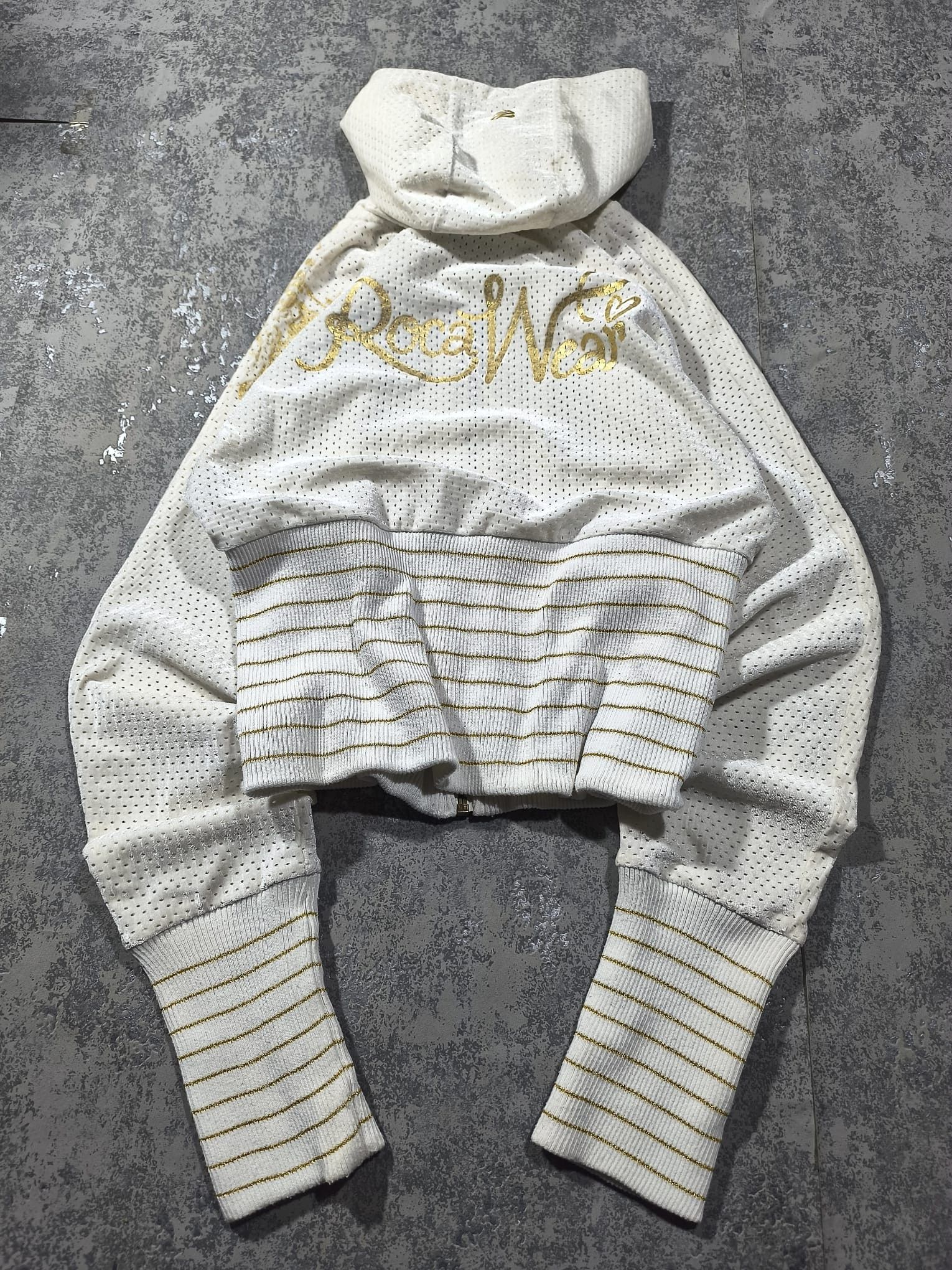 Hysteric Glamour rocawear crop swag baddie zip hoodie fitted glitter bling Size M / US 6-8 / IT 42-44 - 8 Thumbnail