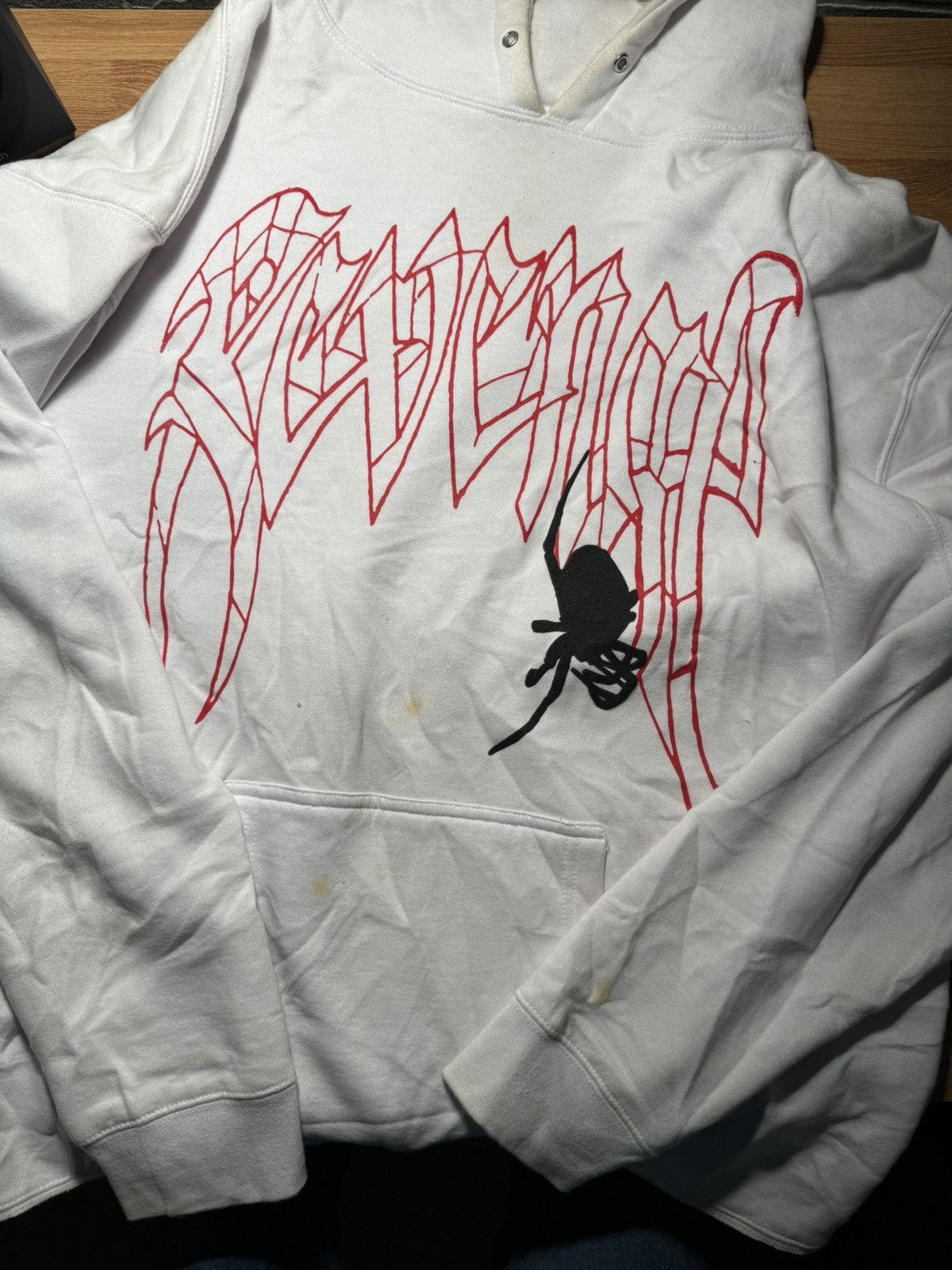 Fashion Revenge spider arc hoodie