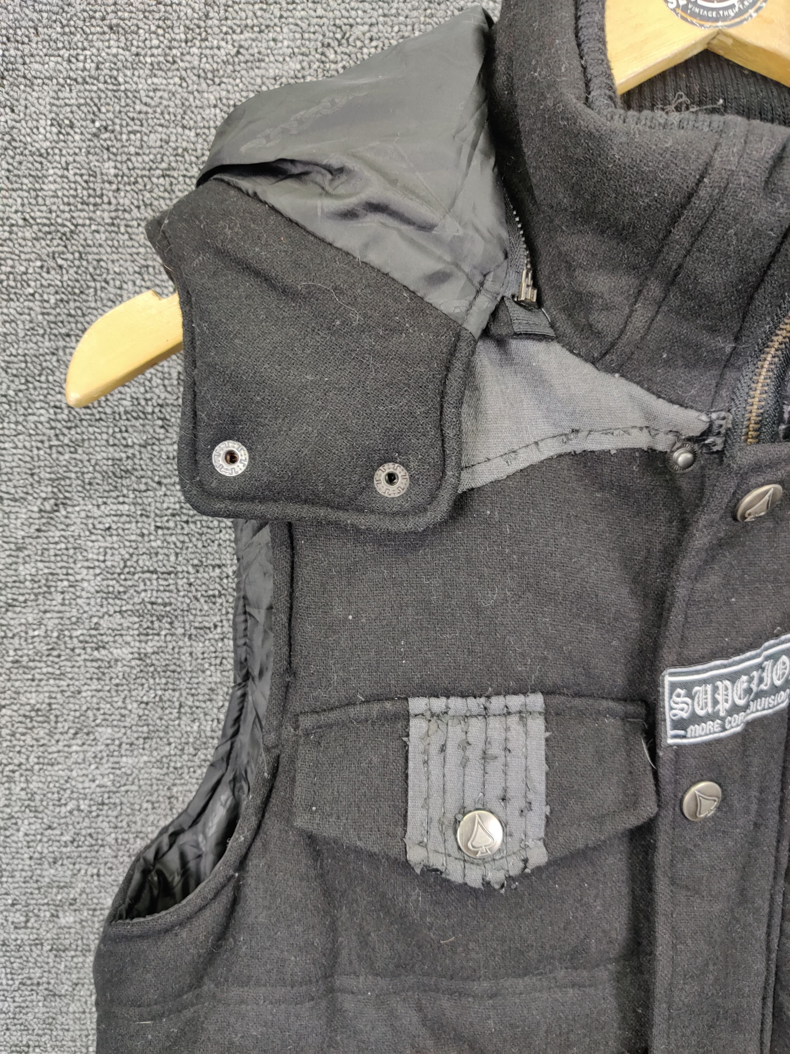 Vintage Vintage More Core Division Puffer Hoodie Vest Size US S / EU 44-46 / 1 - 4 Thumbnail