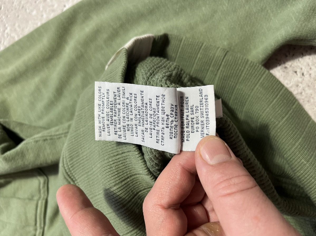 Polo Ralph Lauren × Vintage Vintage Polo by Ralph Lauren Military Cotton Sweater Size US S / EU 44-46 / 1 - 12 Thumbnail