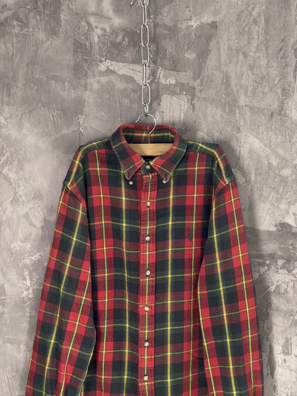 Polo Ralph Lauren × Ralph Lauren × Vintage Vintage Polo Ralph Lauren Cotton Knit shirt buttons 90s Y2K Size US M / EU 48-50 / 2 - 2 Thumbnail