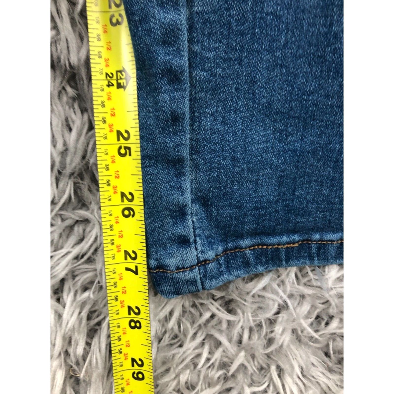 Lee Lee Petite Relaxed Fit Jeans Size 8P Womens Medium Wash Blue Size 30" / US 8 / IT 44 - 3 Thumbnail