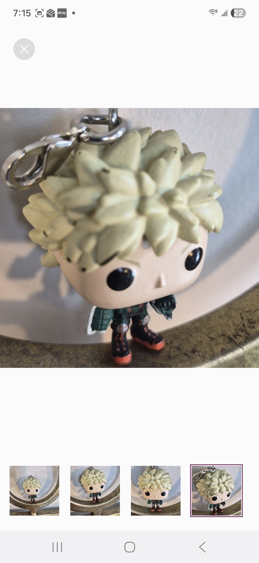 Other Funko × My Hero Academia BAKUGO Pocket POP Keychain Size ONE SIZE - 2 Thumbnail