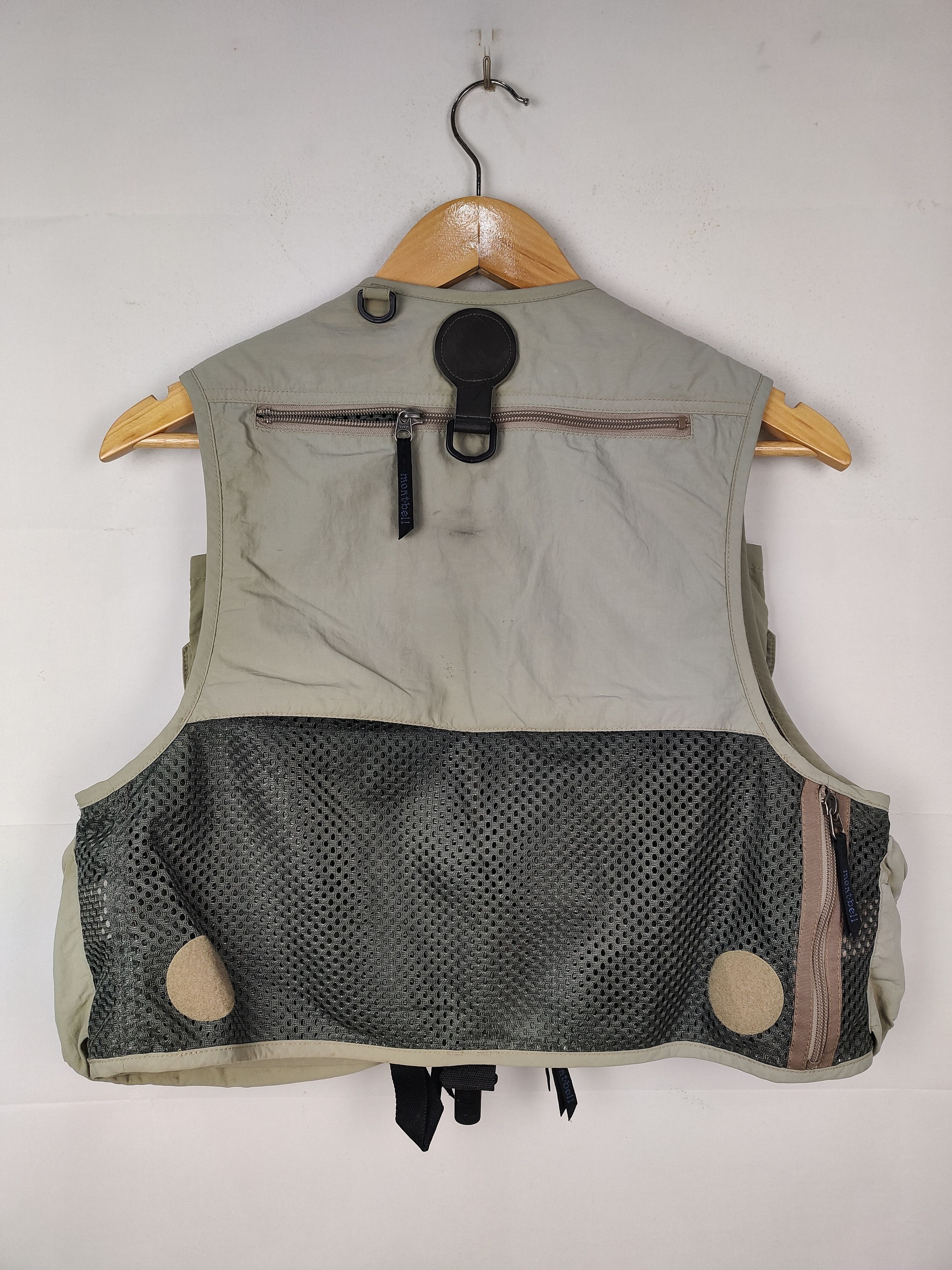 Montbell Montbell multi-pocket mesh fly-fishing vest Size US S / EU 44-46 / 1 - 6 Thumbnail