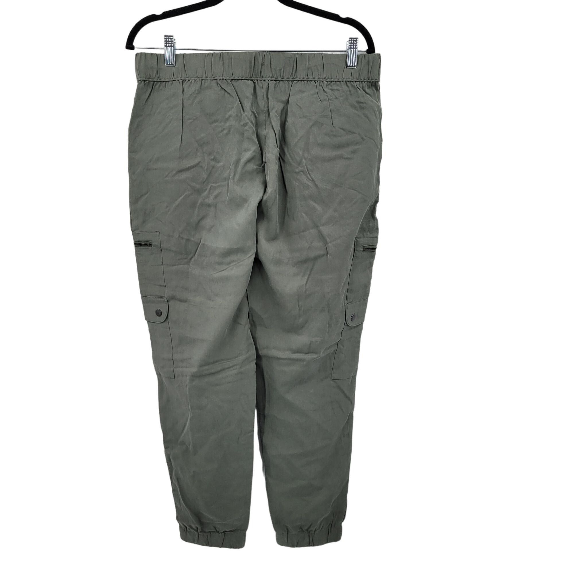 Banana Republic Banana Republic Cargo Jogger Pants M Olive Green Elastic Wai Size 32" / US 10 / IT 46 - 12 Thumbnail