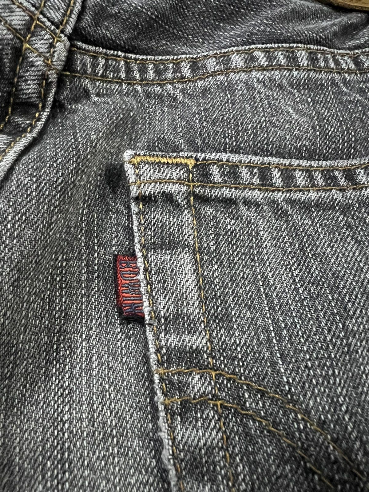 Edwin × If Six Was Nine × Japanese Brand EDWIN 503 FADED BLACK DISTRESSED JEANS VERY RARE Size US 28 / EU 44 - 11 Thumbnail