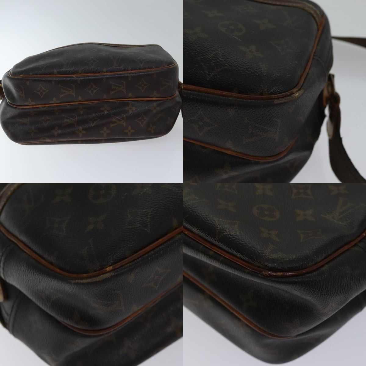 LOUIS VUITTON Monogram Reporter PM Shoulder Bag M45254