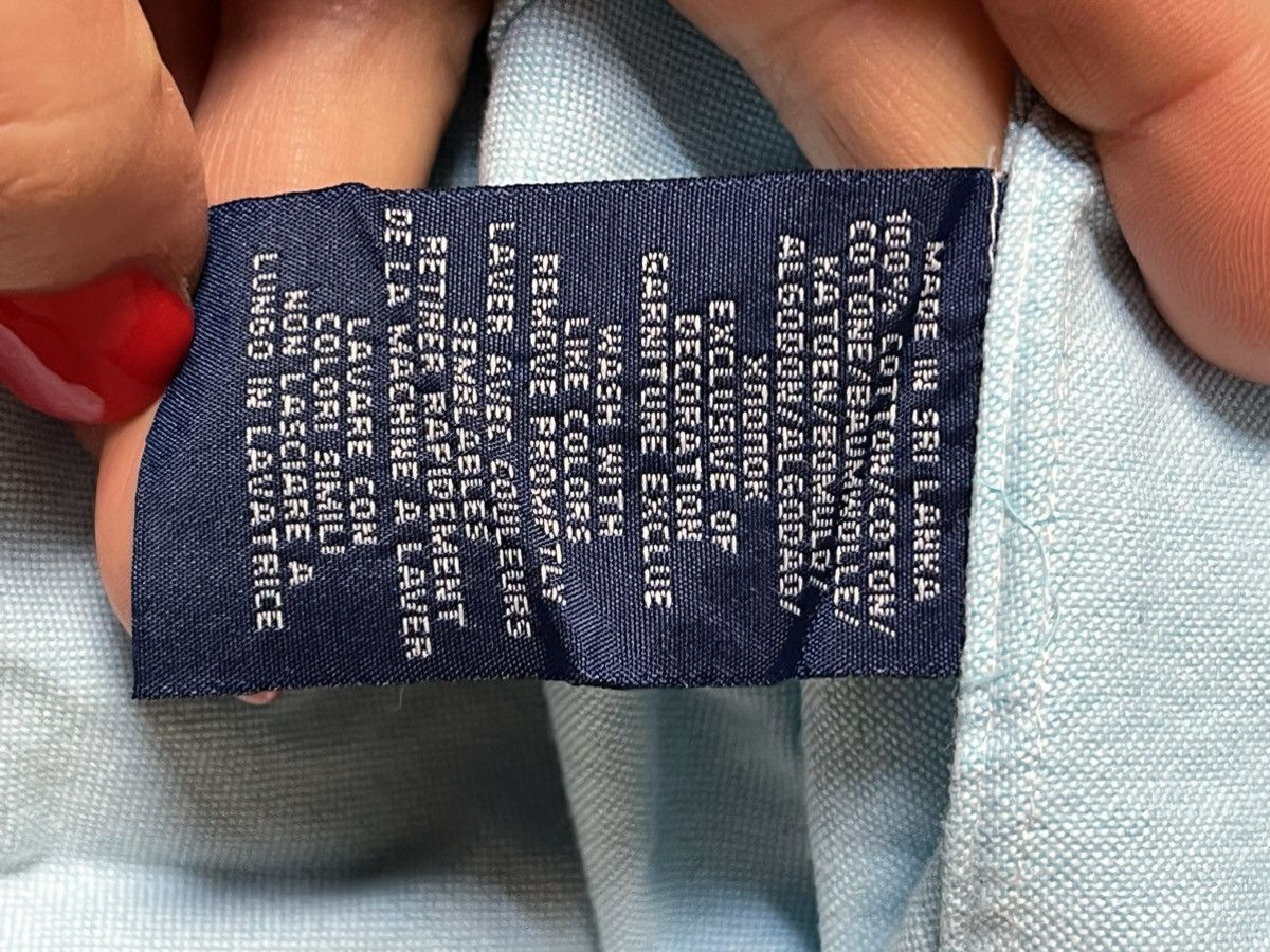 Ralph Lauren Ralph Lauren size XS blue classic women's shirt cotton slim Size XS / US 0-2 / IT 36-38 - 8 Thumbnail