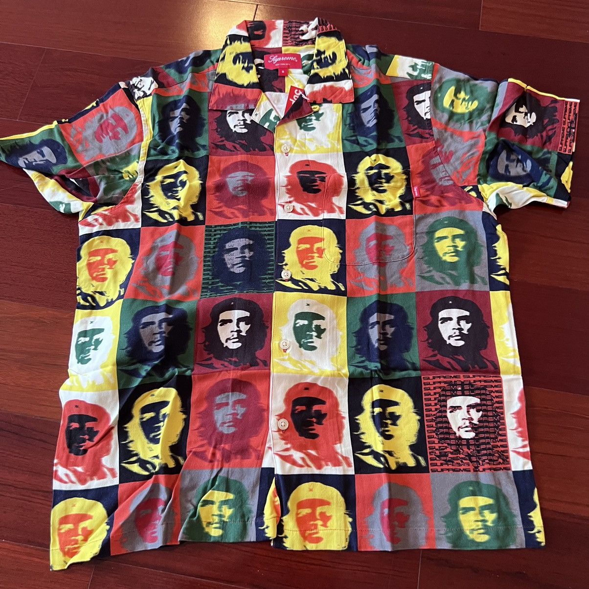 Supreme Supreme che rayon s/s shirt Size US S / EU 44-46 / 1 - 1 Thumbnail