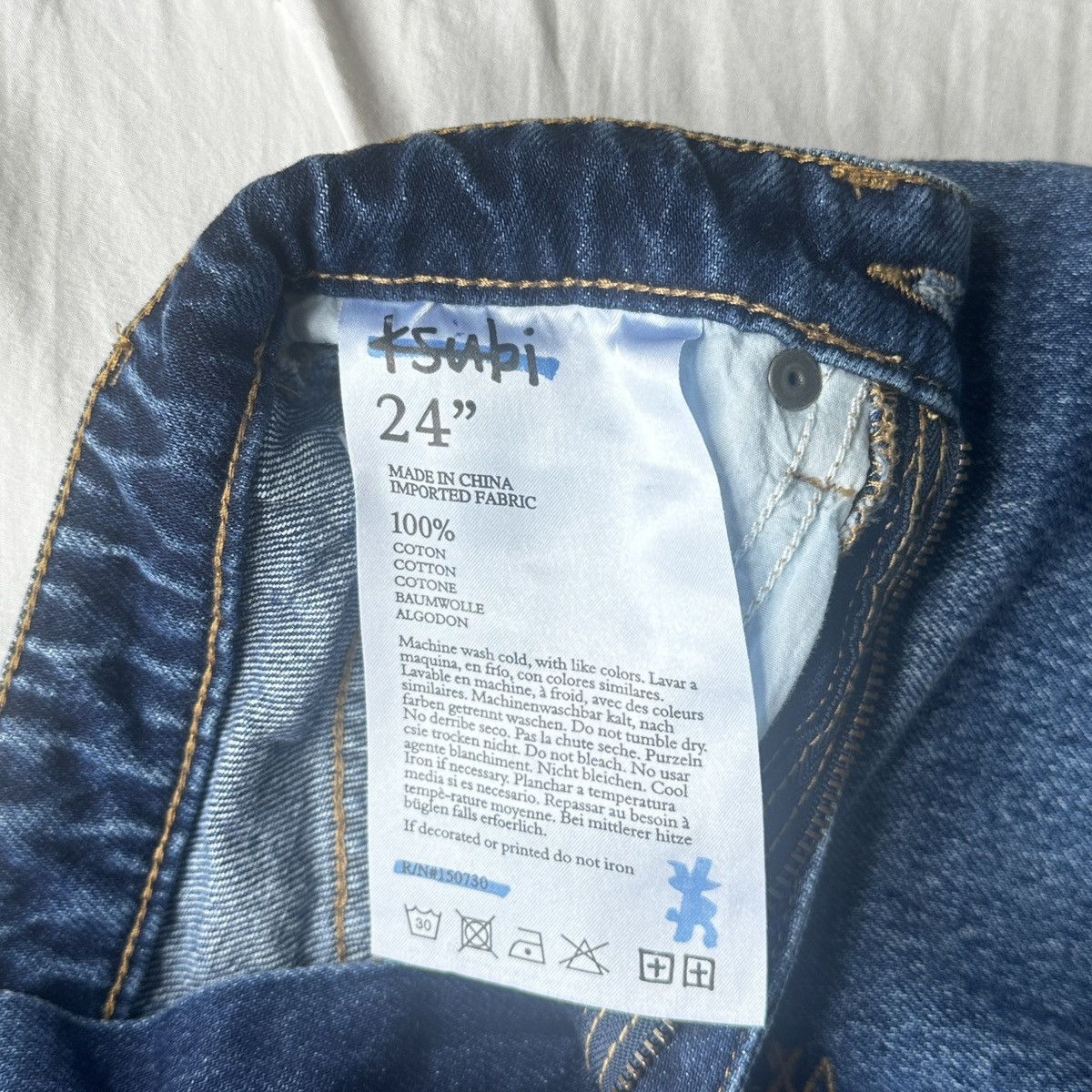 Ksubi Women’s Denim Short Mini Skirt Size 24" / US 00 / IT 34 - 7 Thumbnail